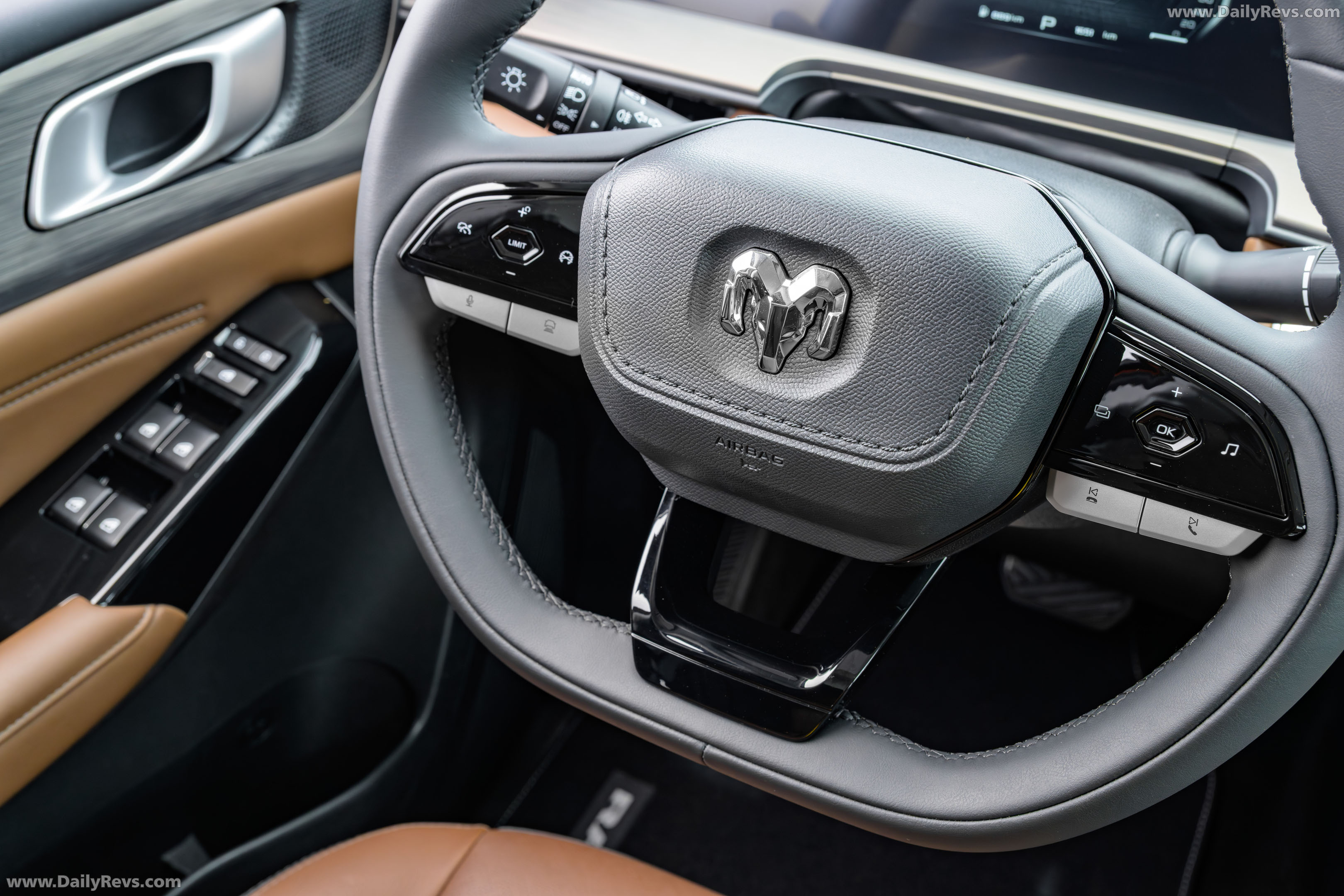 2027 RAM Dakota Laramie Interior