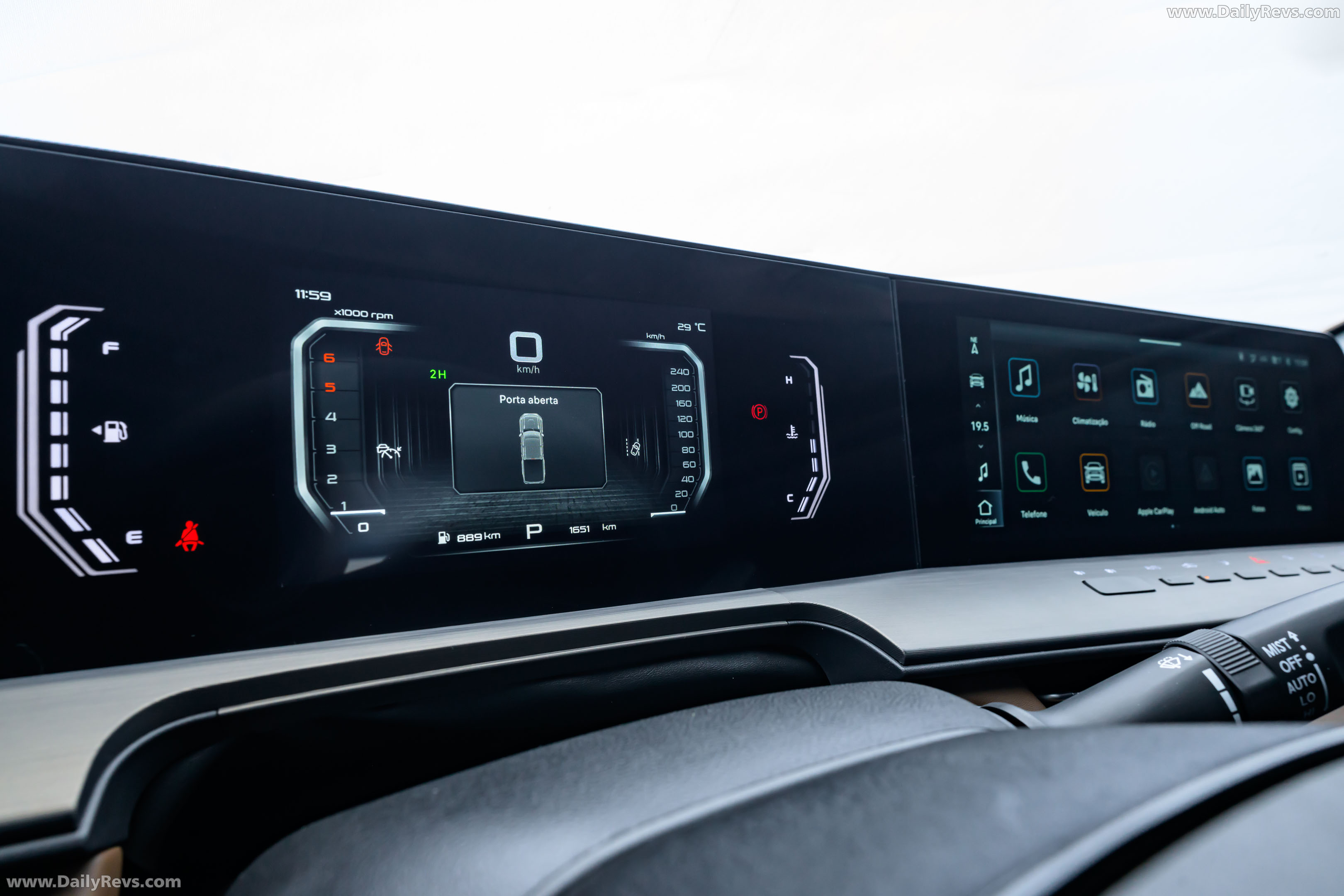 2027 RAM Dakota Laramie Interior