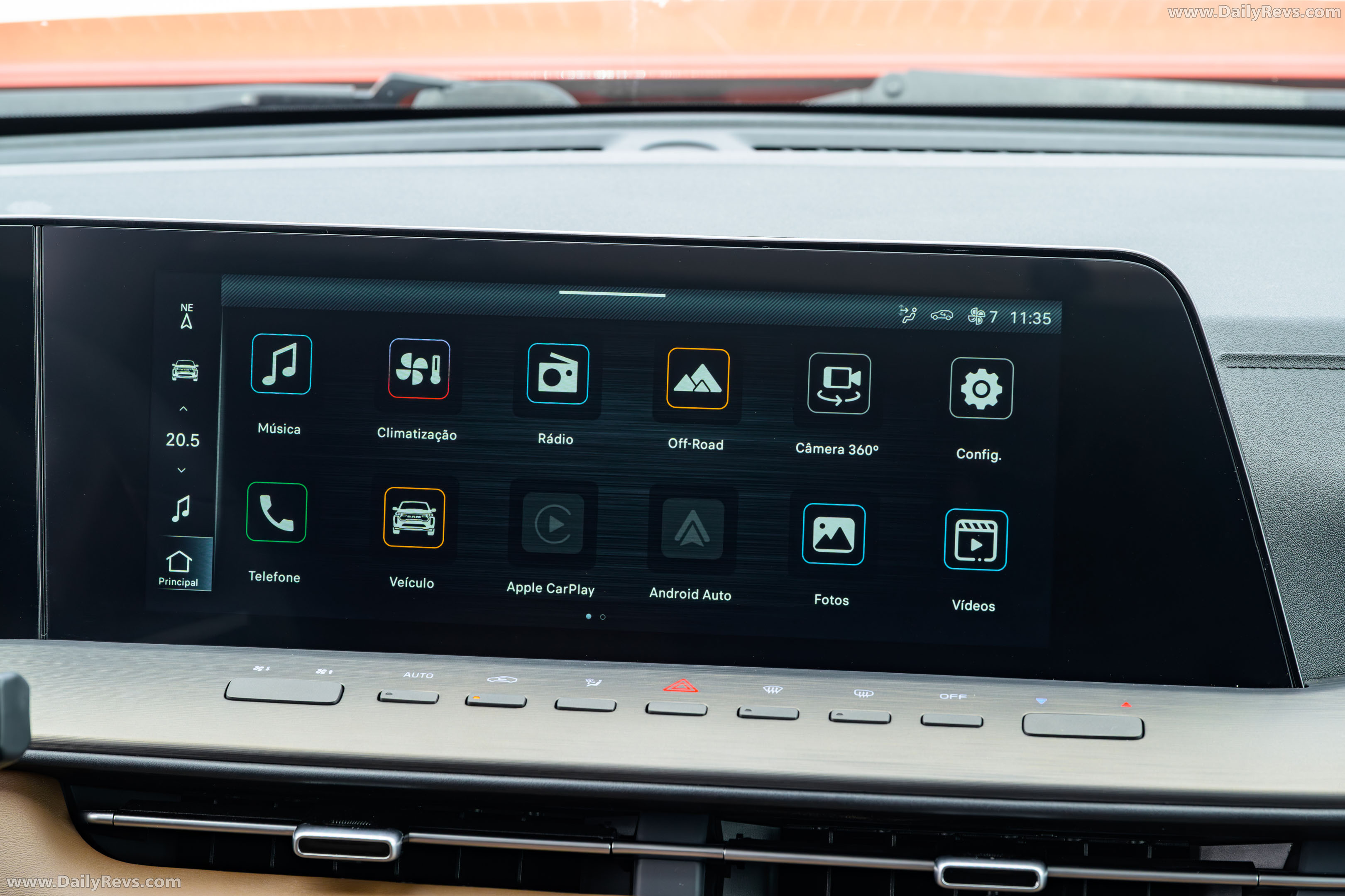 2027 RAM Dakota Laramie Interior