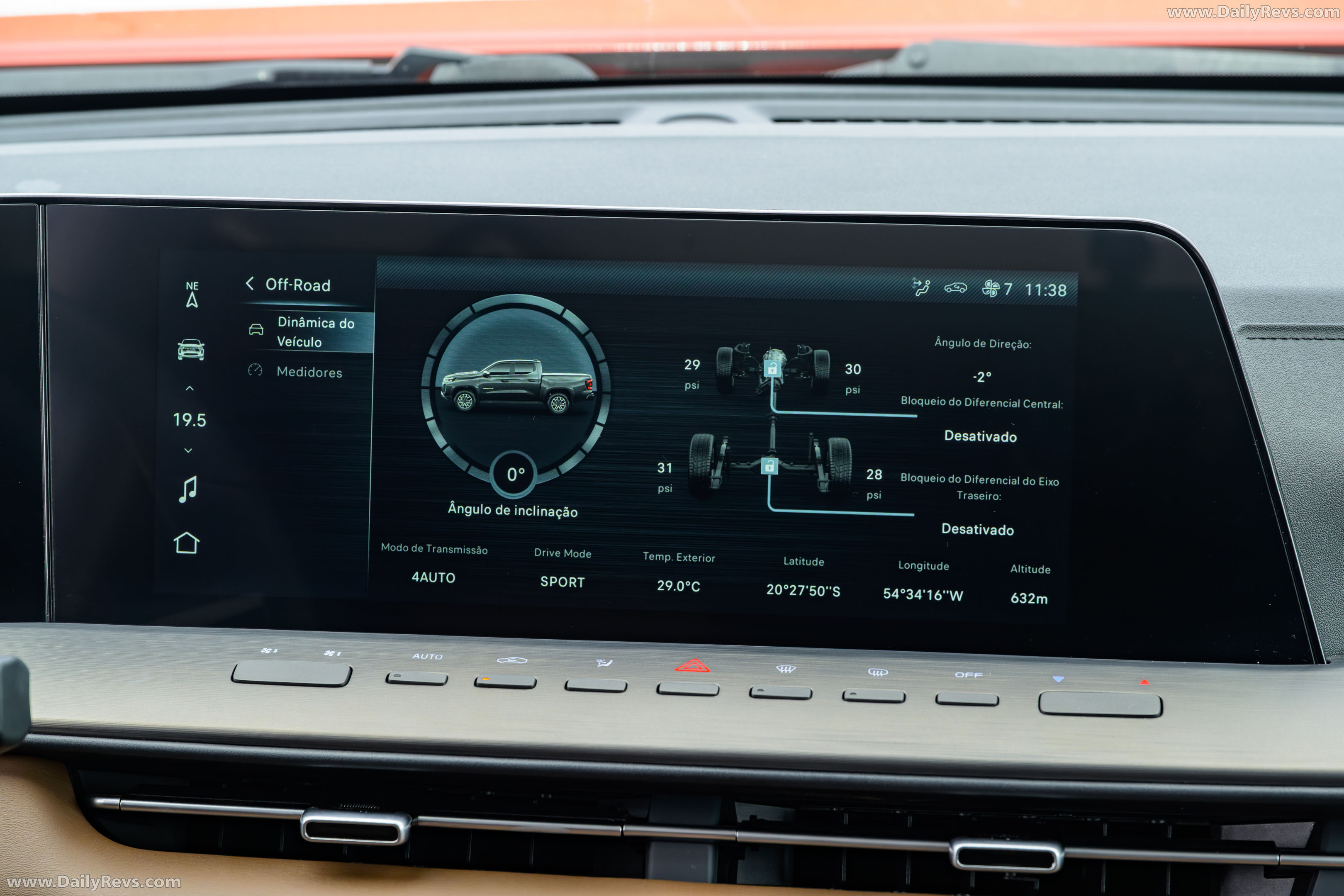 2027 RAM Dakota Laramie Interior