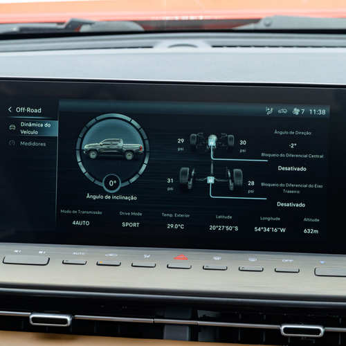 2027 RAM Dakota Laramie Interior
