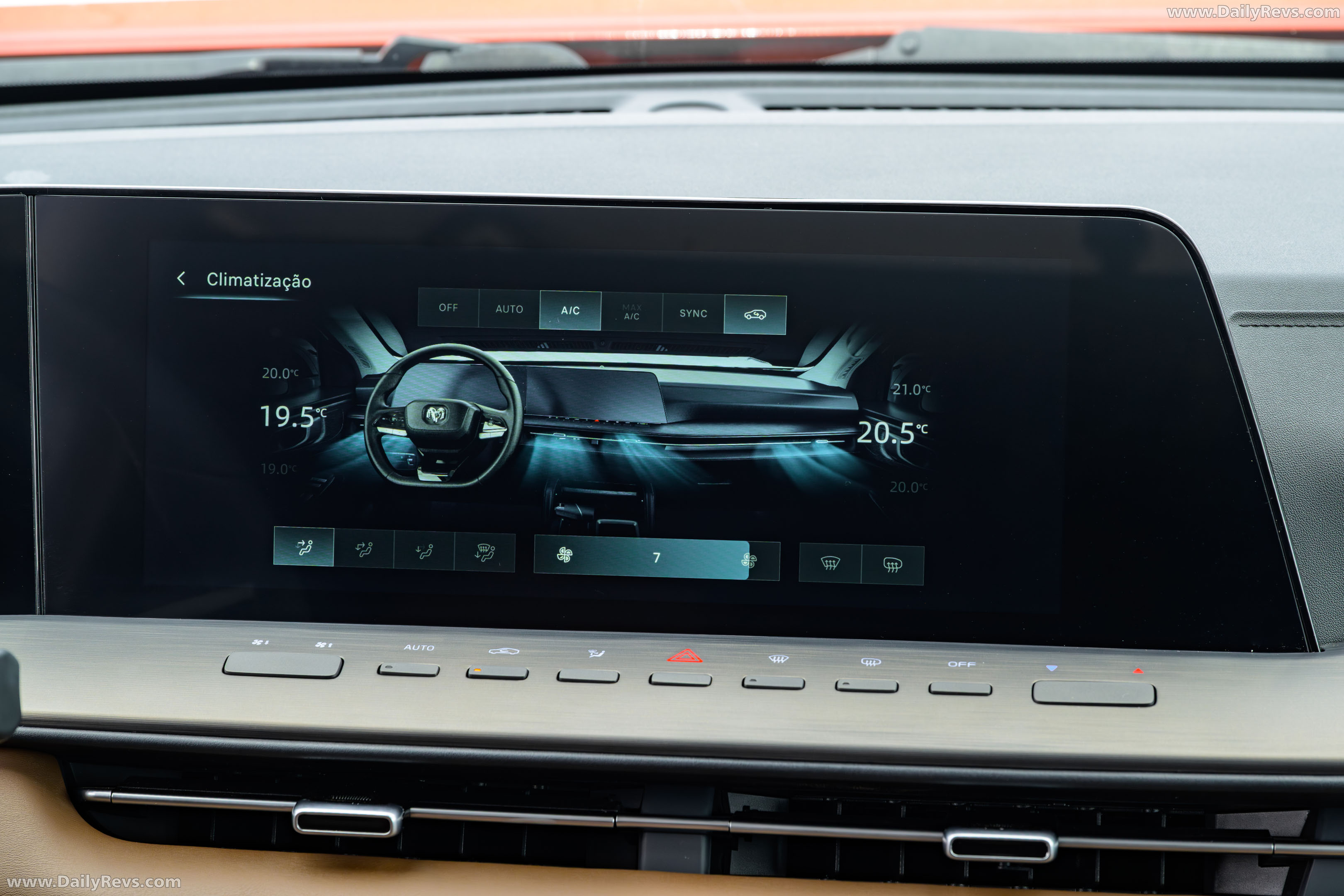 2027 RAM Dakota Laramie Interior