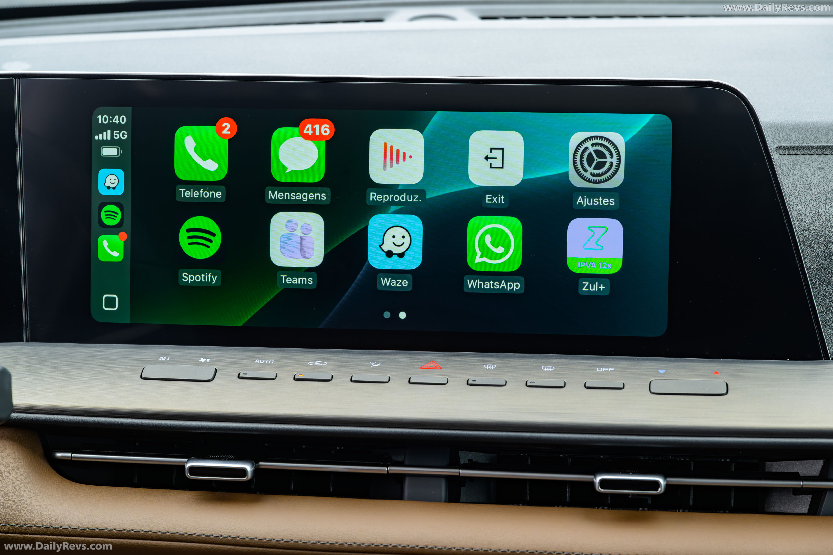 2027 RAM Dakota Laramie Interior