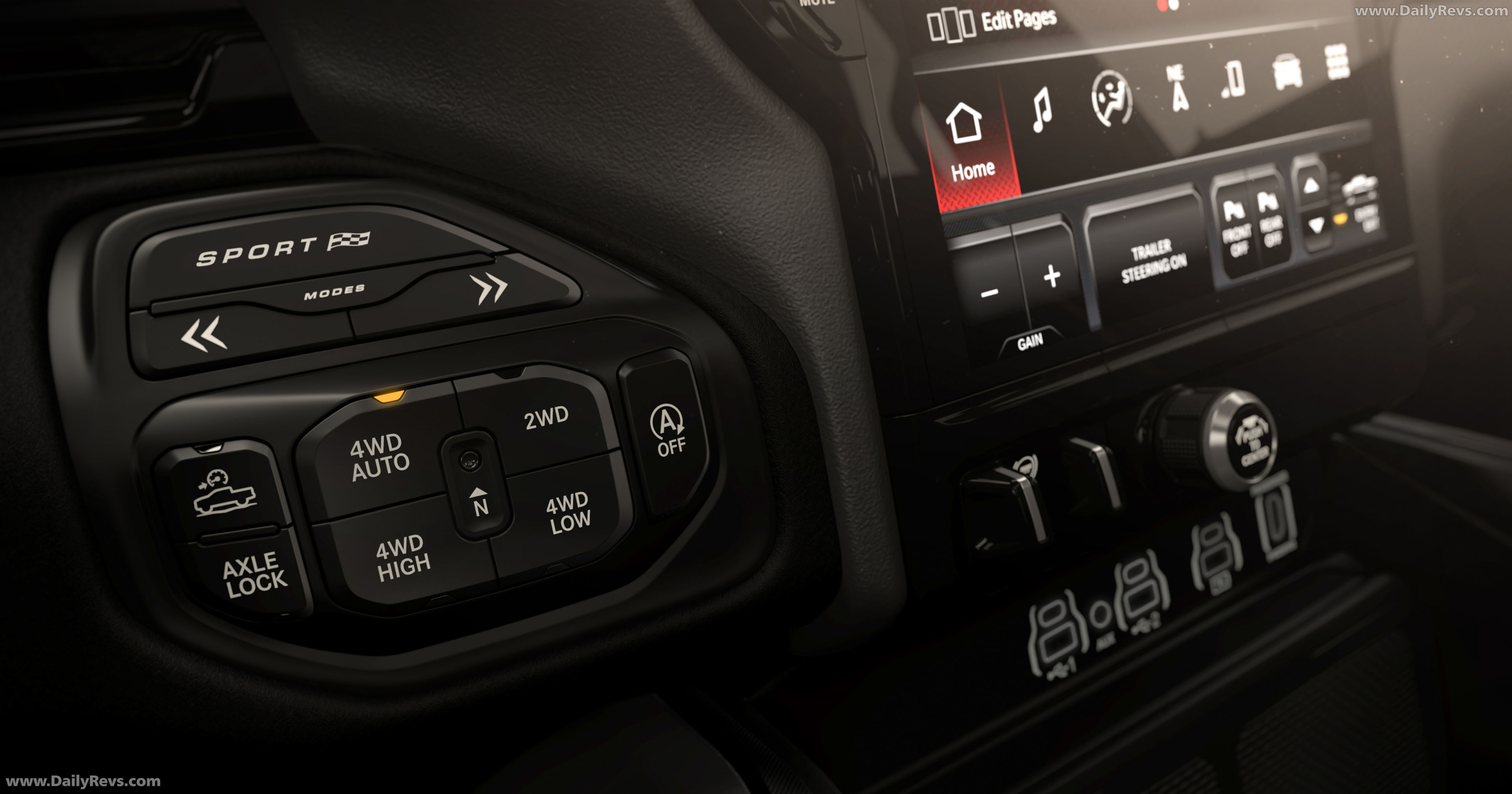 2026 RAM 1500 Rebel X Interior