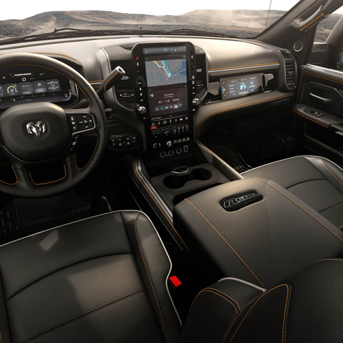 2026 RAM 2500 Rebel Lunar Edition Interior