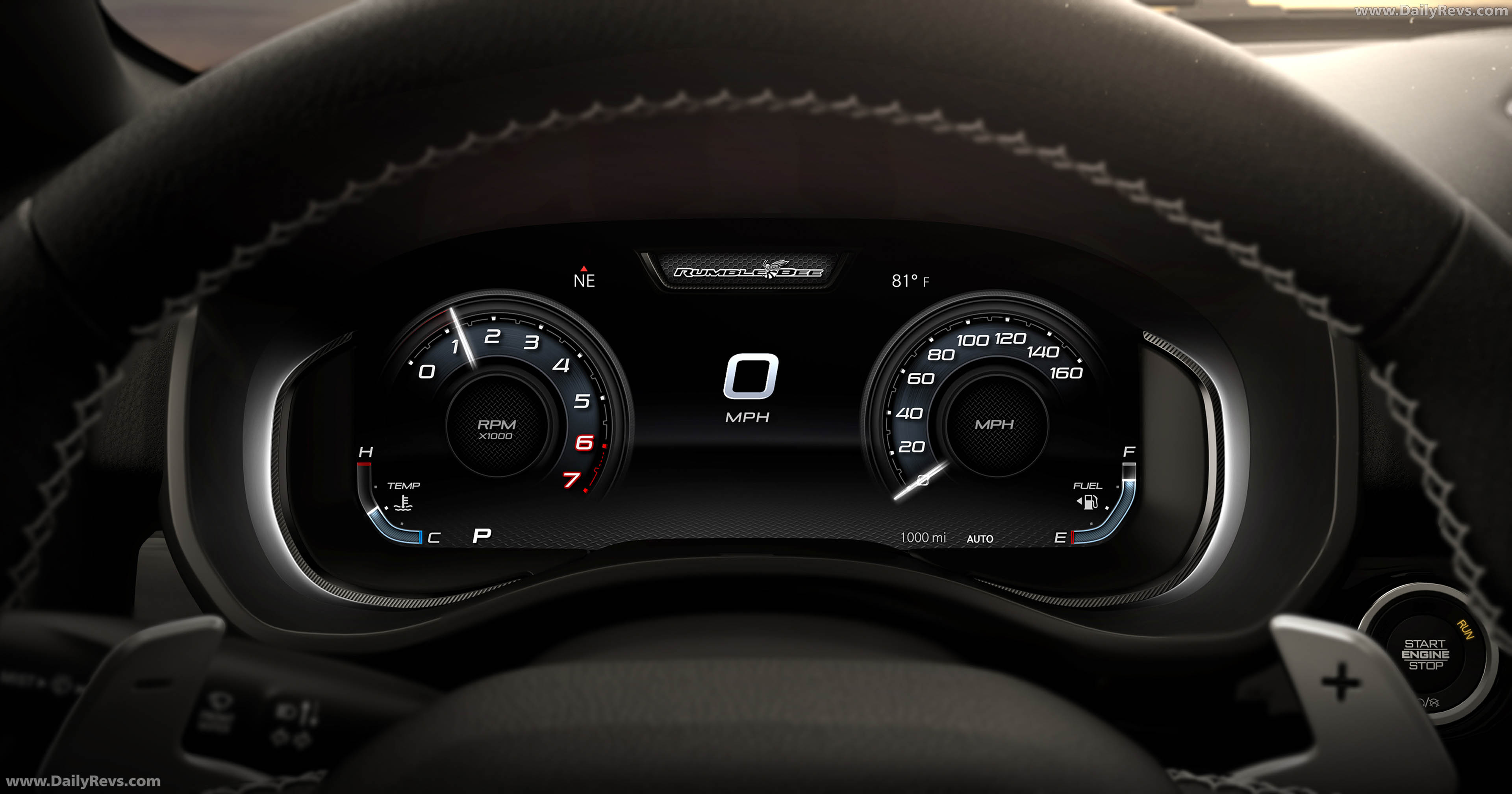 2027 RAM 1500 Rumble Bee Interior