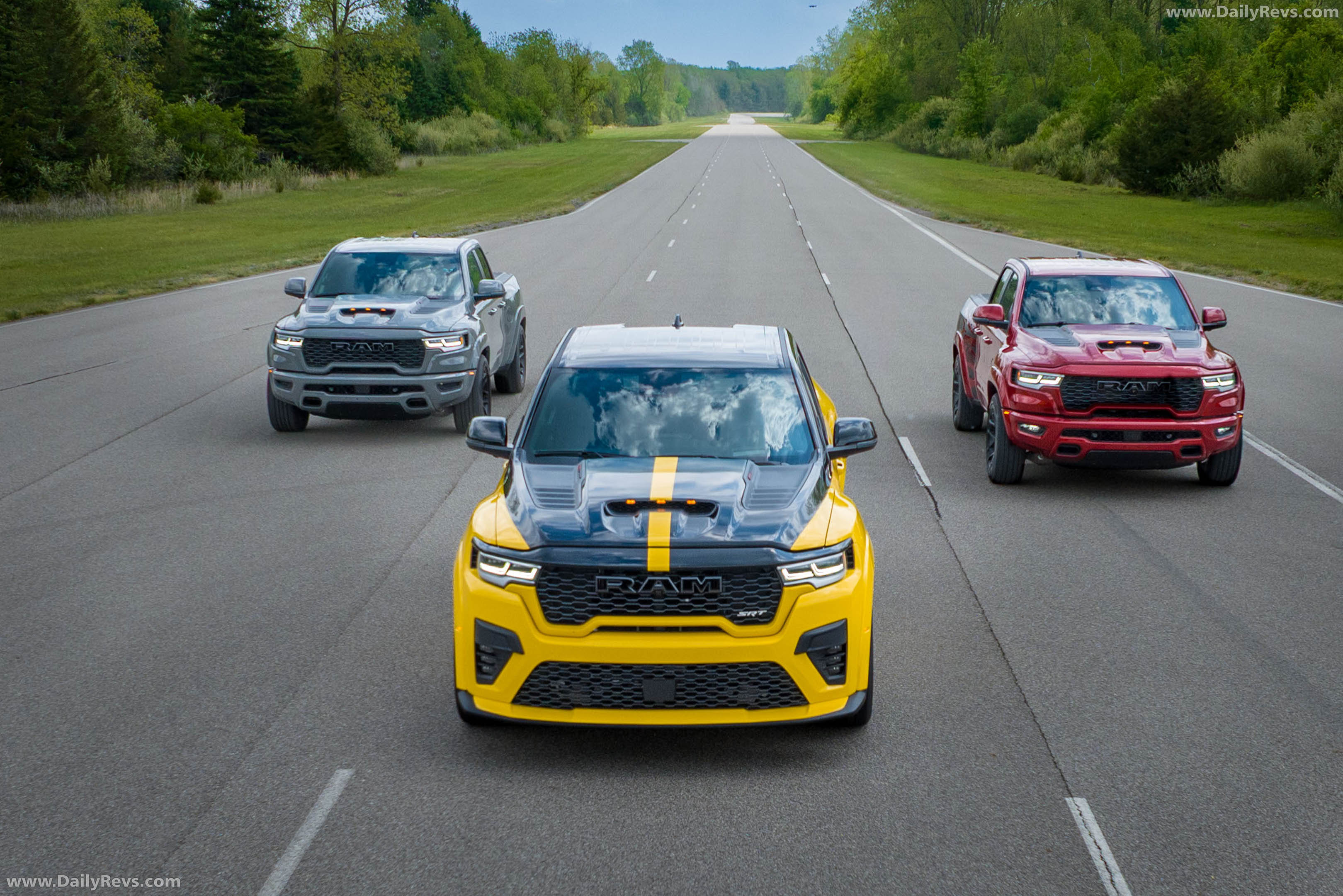2027 RAM 1500 Rumble Bee SRT Front View
