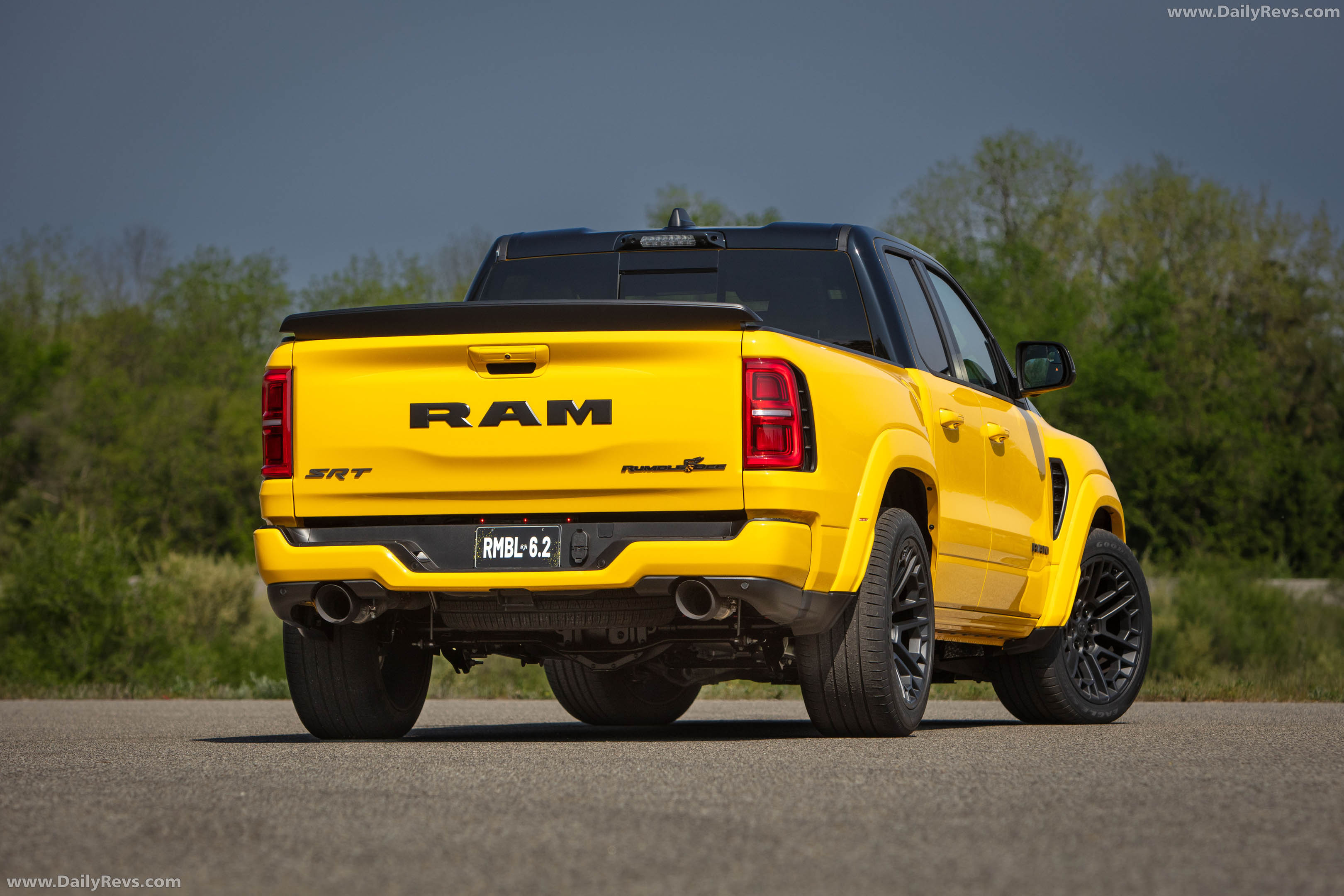 2027 RAM 1500 Rumble Bee SRT Rear View
