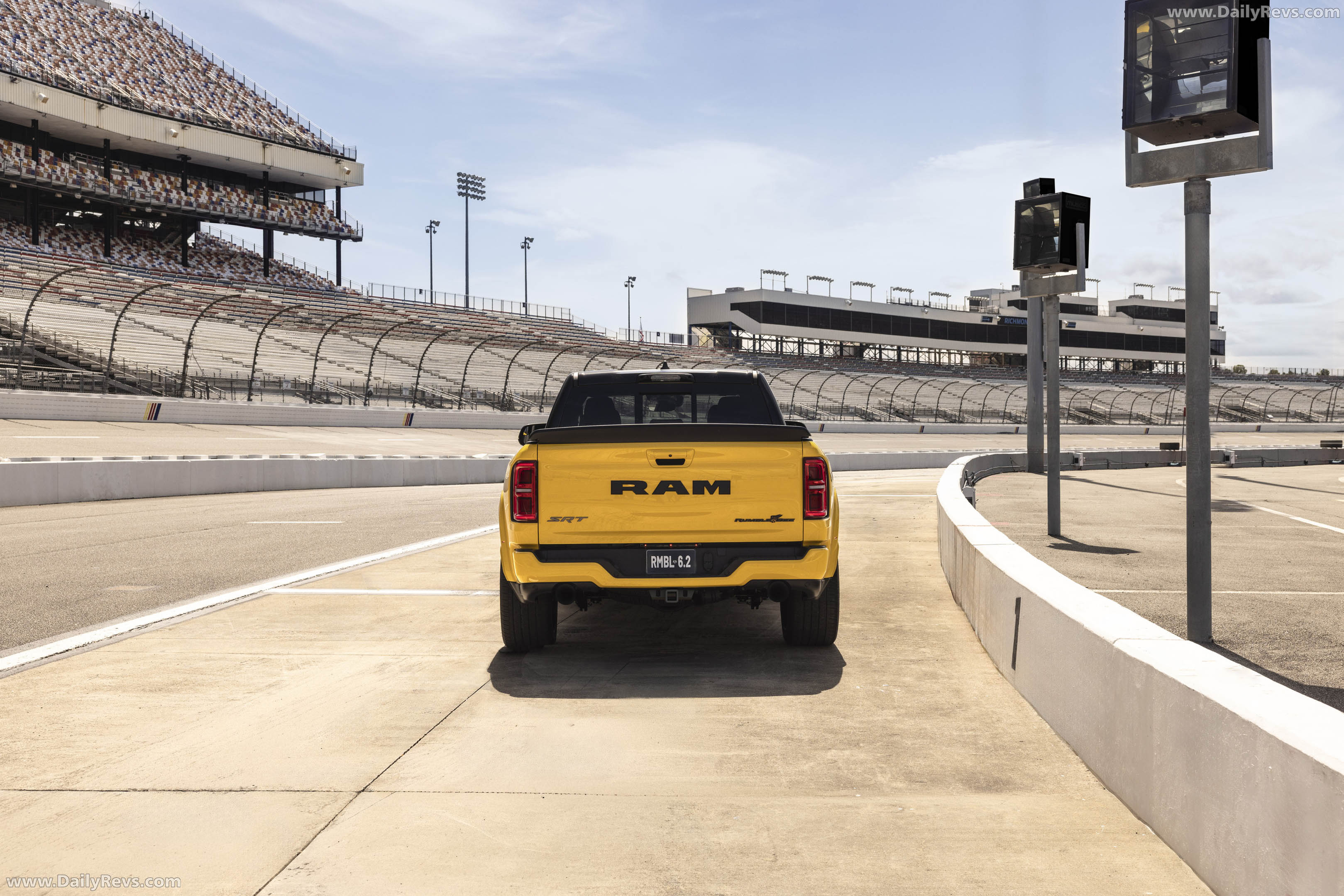 2027 RAM 1500 Rumble Bee SRT Rear View