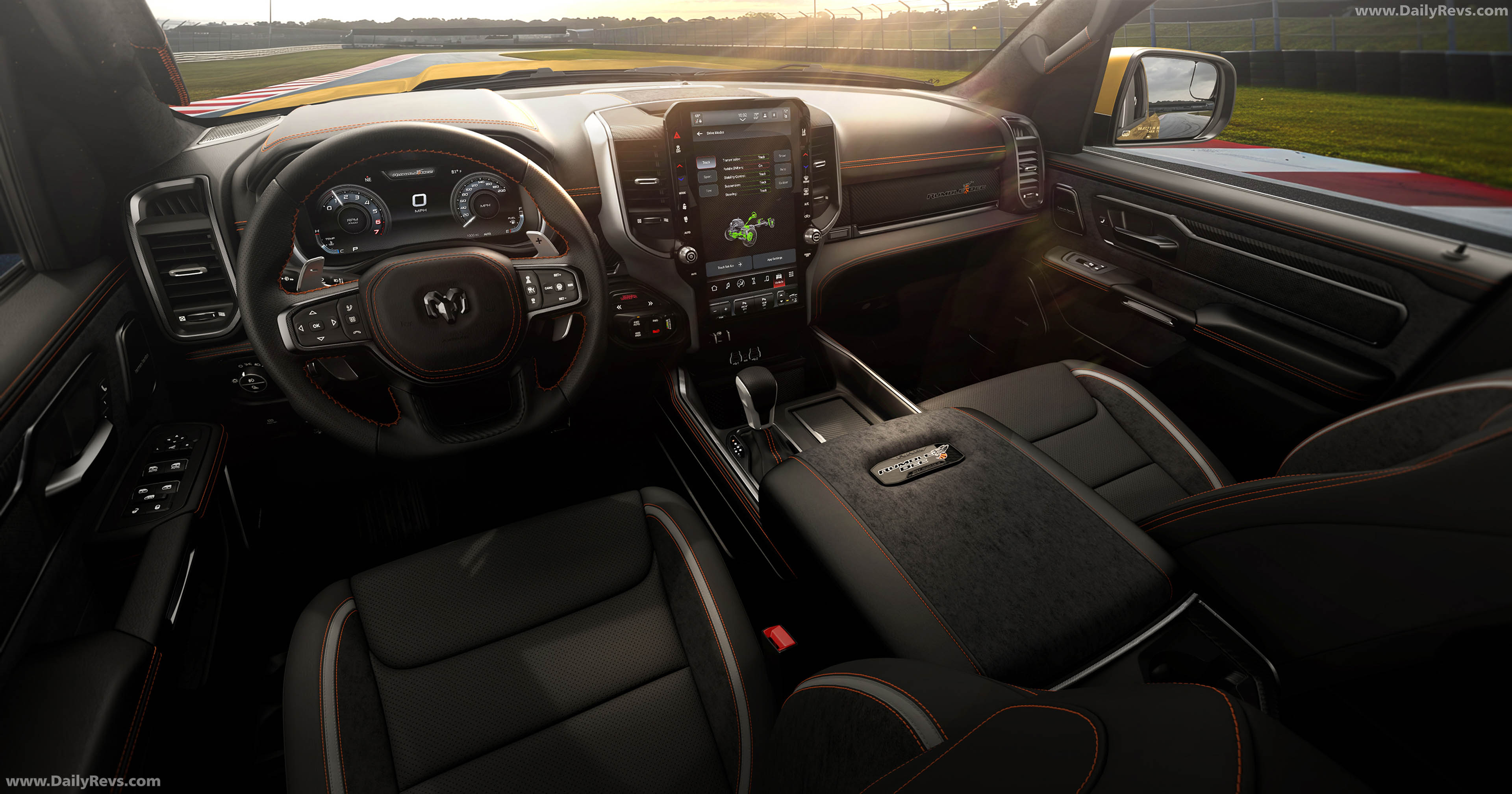 2027 RAM 1500 Rumble Bee SRT Interior