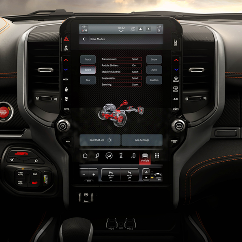 2027 RAM 1500 Rumble Bee SRT Interior