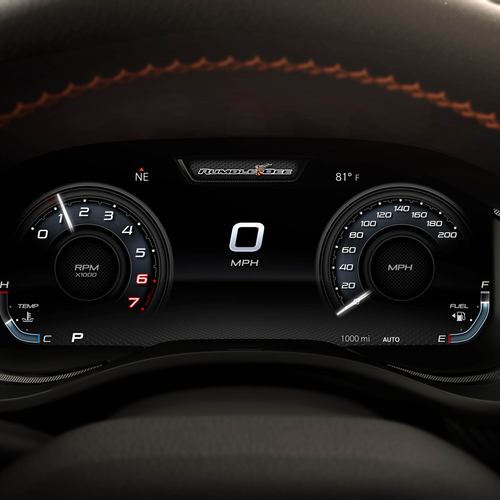 2027 RAM 1500 Rumble Bee SRT Interior