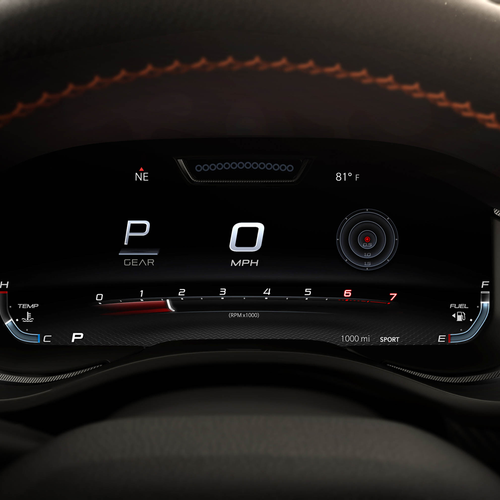 2027 RAM 1500 Rumble Bee SRT Interior