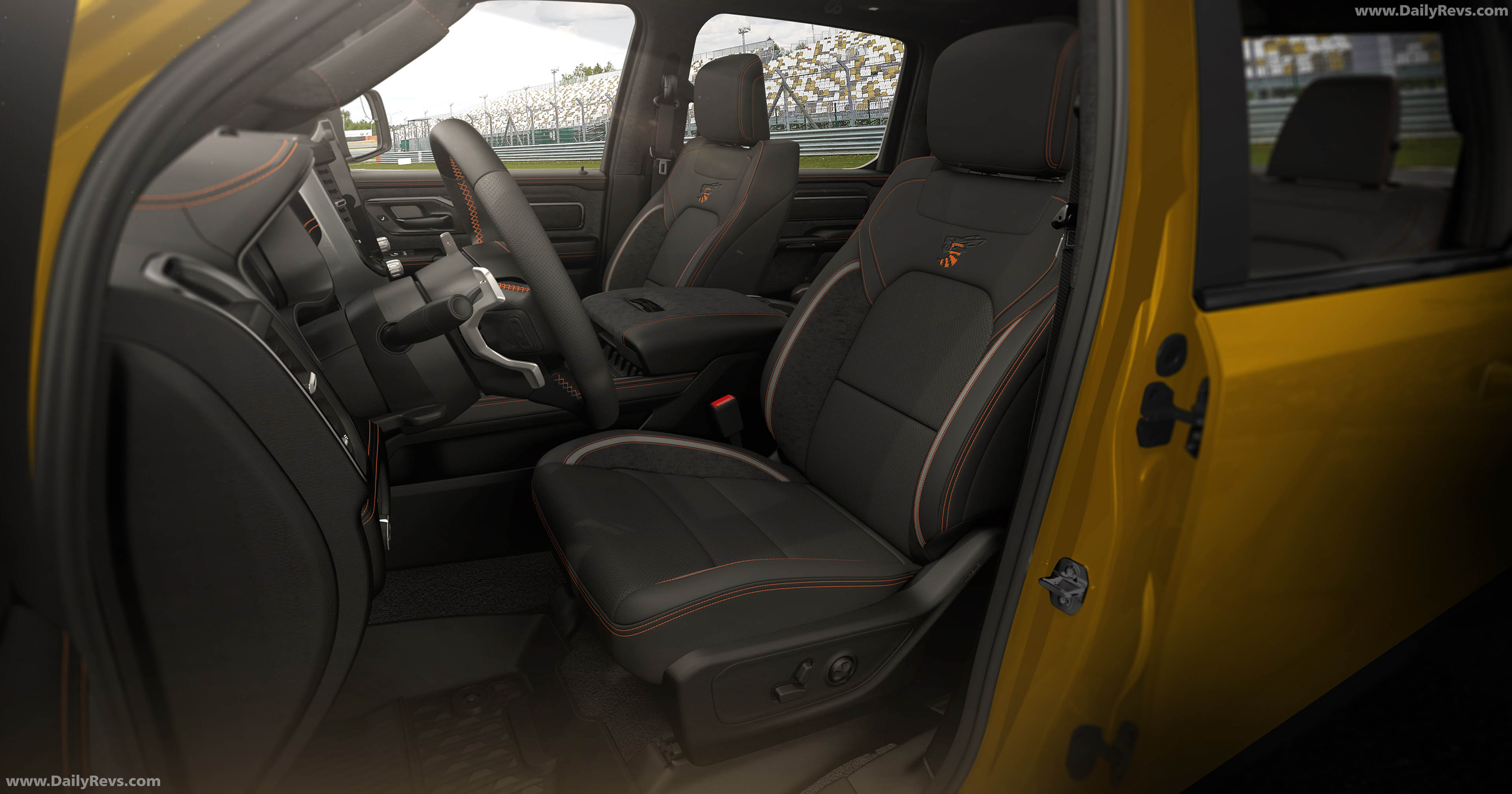 2027 RAM 1500 Rumble Bee SRT Interior