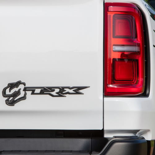 2026 RAM 1500 TRX SRT Bloodshot Night Bright White Exterior
