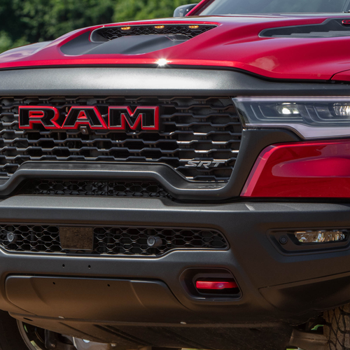 2027 RAM 1500 TRX SRT Molten Red Exterior