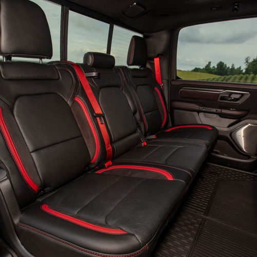2027 RAM 1500 TRX SRT Molten Red Interior
