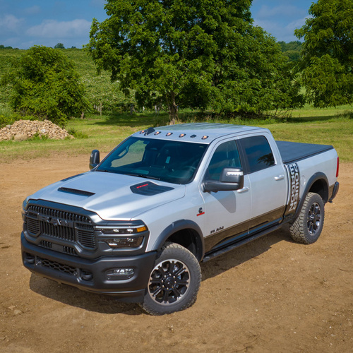 2027 RAM Power Wagon Cummins Turbo Diesel Silver Zynith Front View