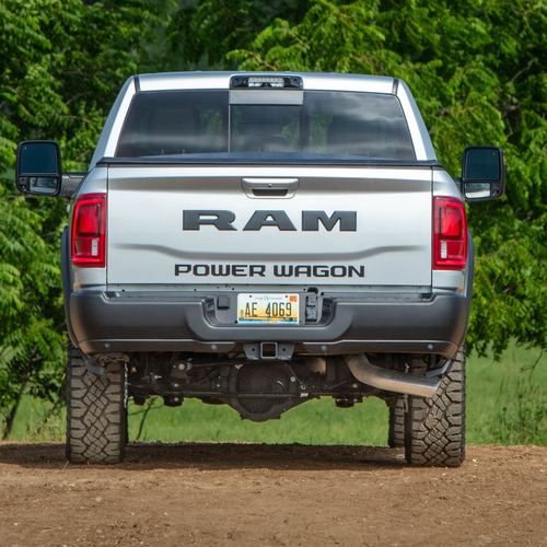 2027 RAM Power Wagon Cummins Turbo Diesel Silver Zynith Rear View
