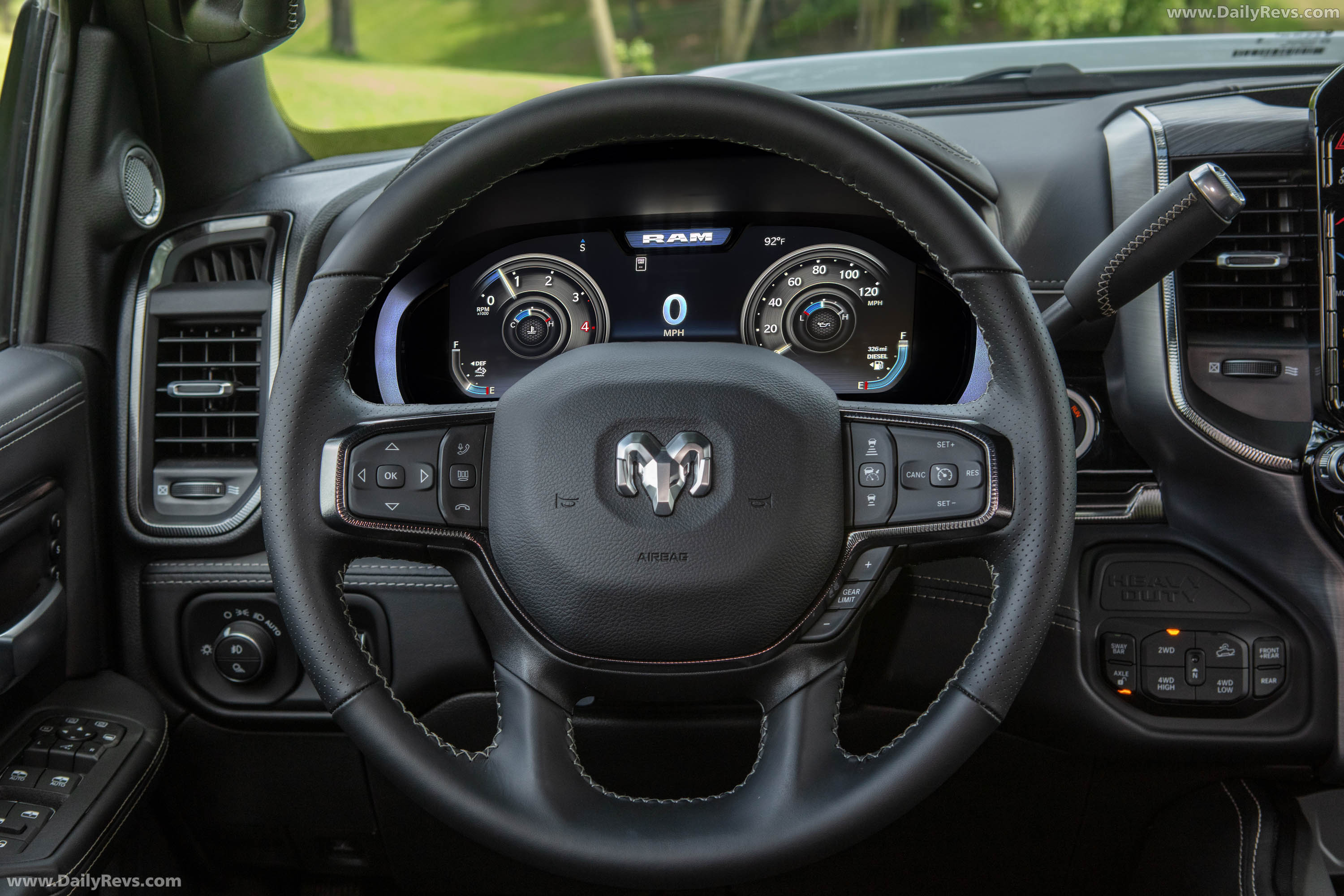 2027 RAM Power Wagon Cummins Turbo Diesel Silver Zynith Interior
