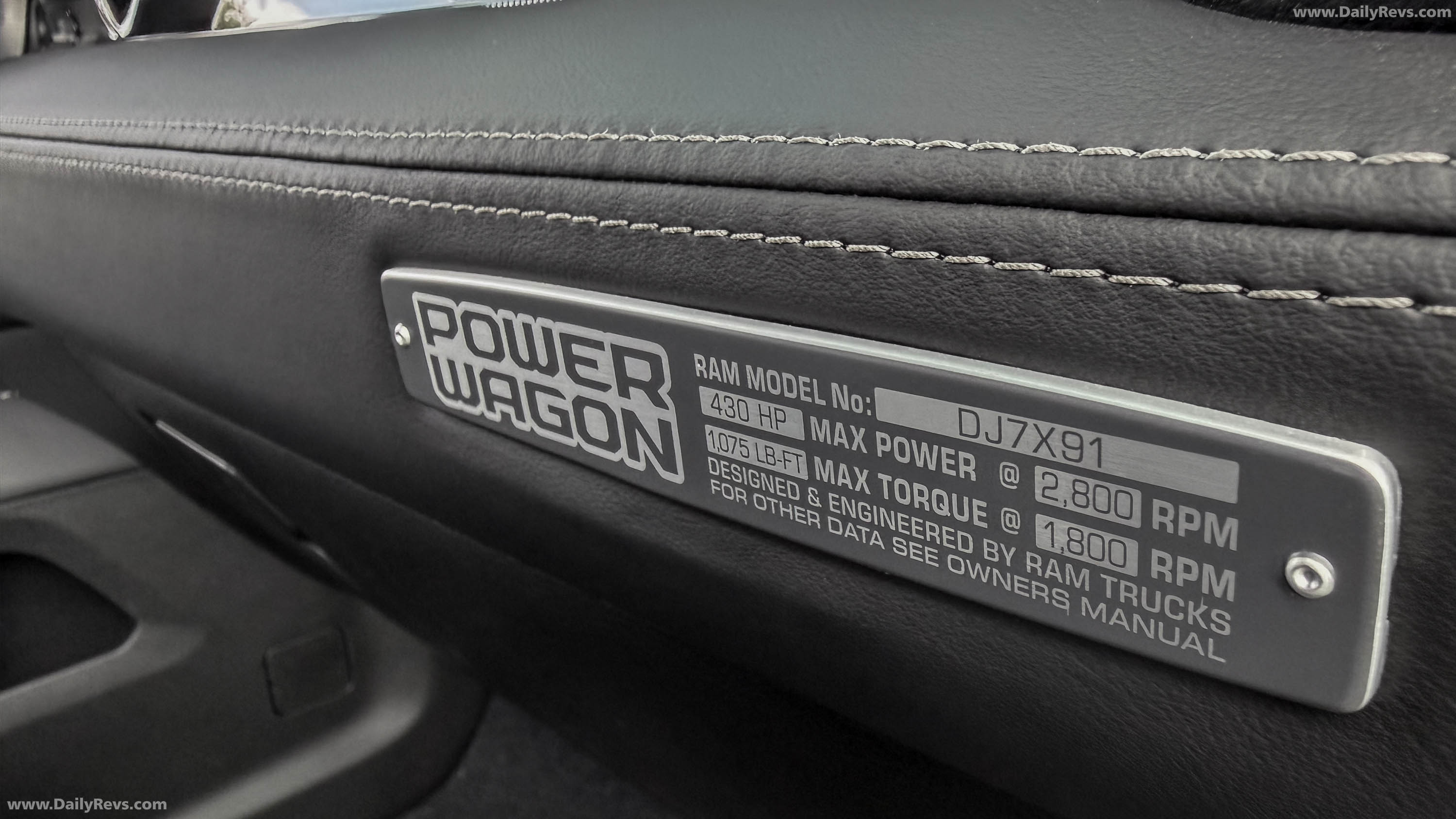 2027 RAM Power Wagon Cummins Turbo Diesel Silver Zynith Interior