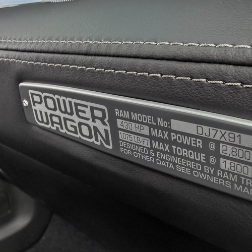 2027 RAM Power Wagon Cummins Turbo Diesel Silver Zynith Interior