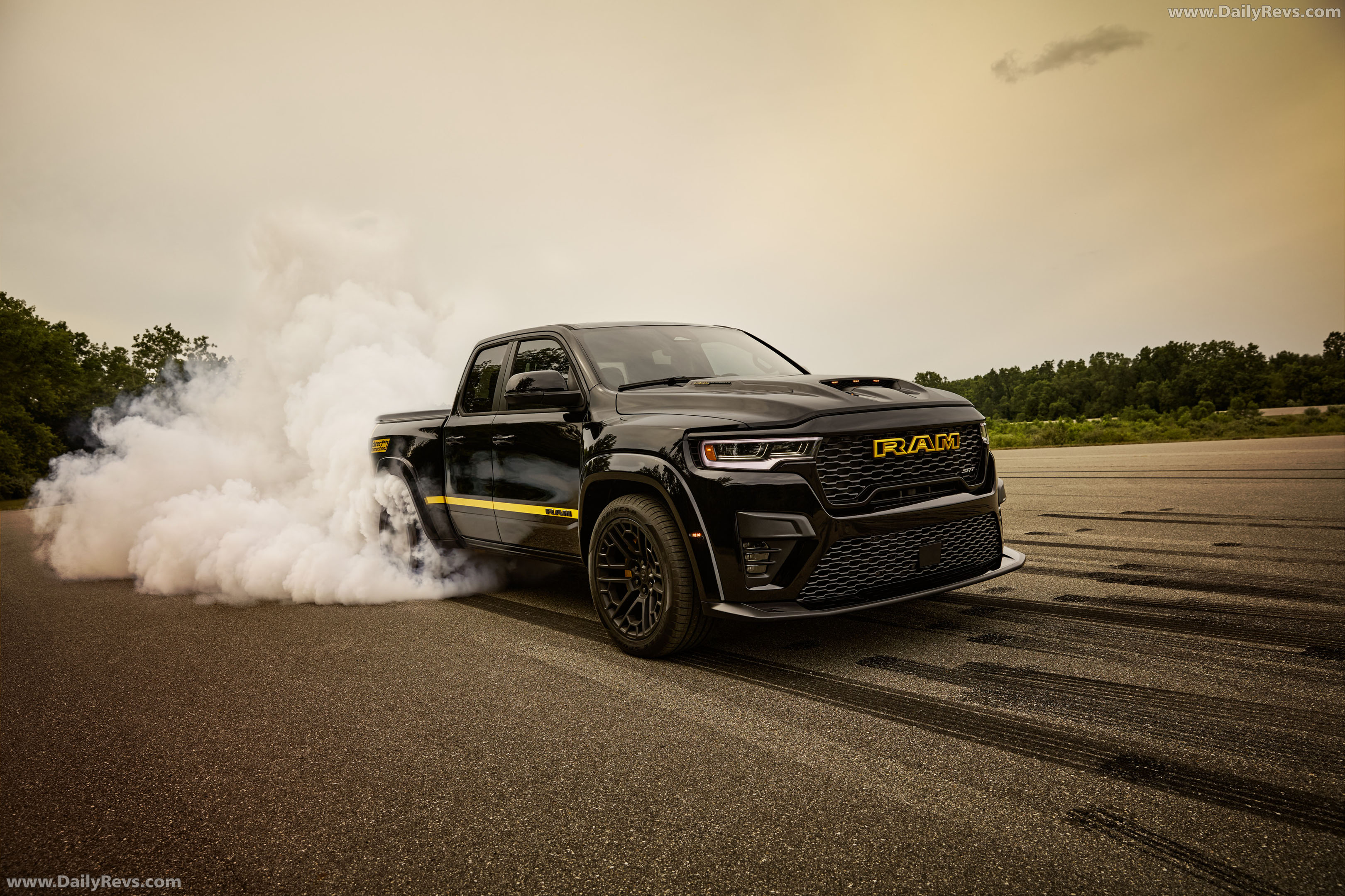 2027 RAM 1500 Rumble Bee SRT with Direct Connection Performance Parts Front View