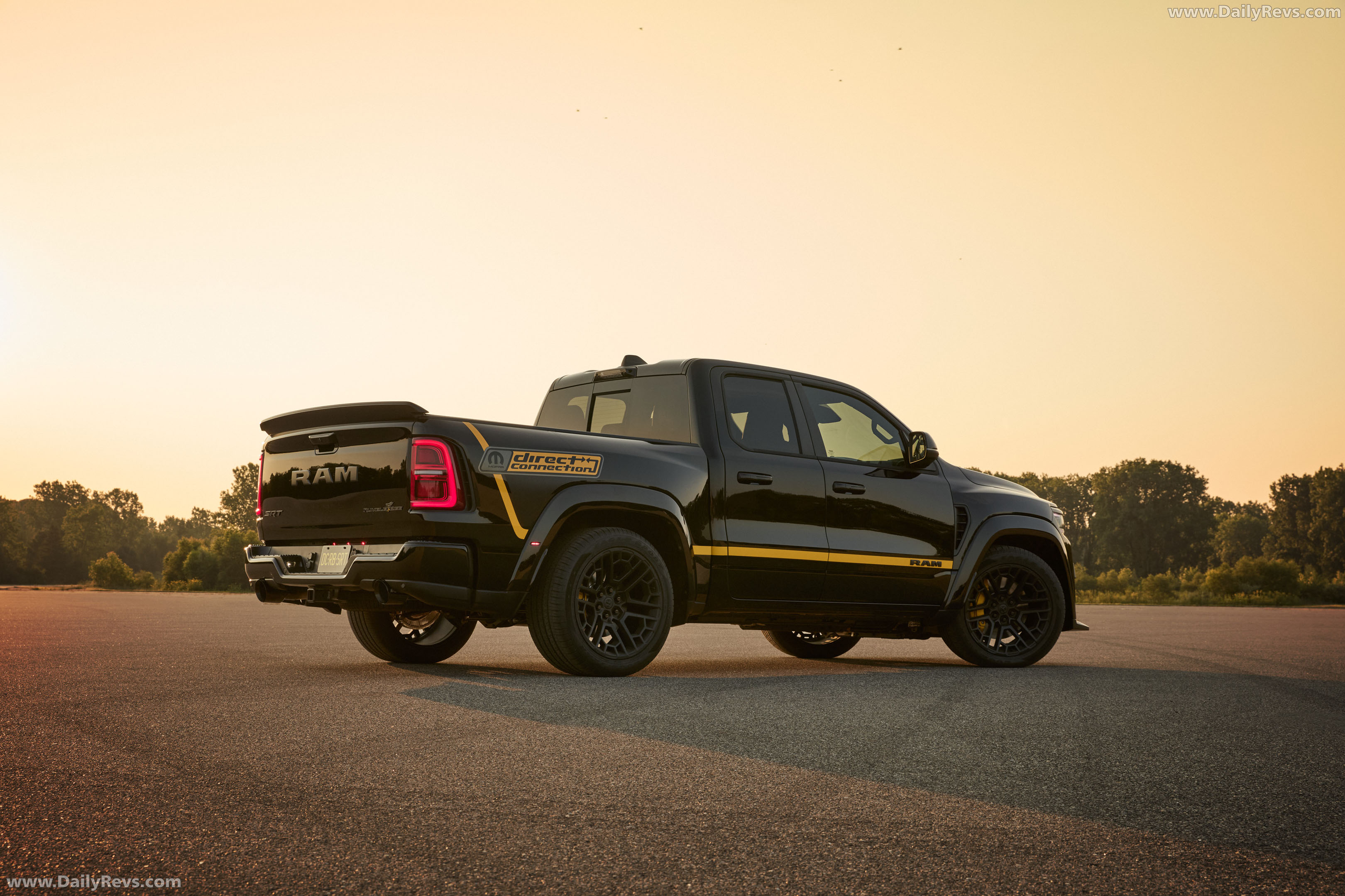 2027 RAM 1500 Rumble Bee SRT with Direct Connection Performance Parts Rear View