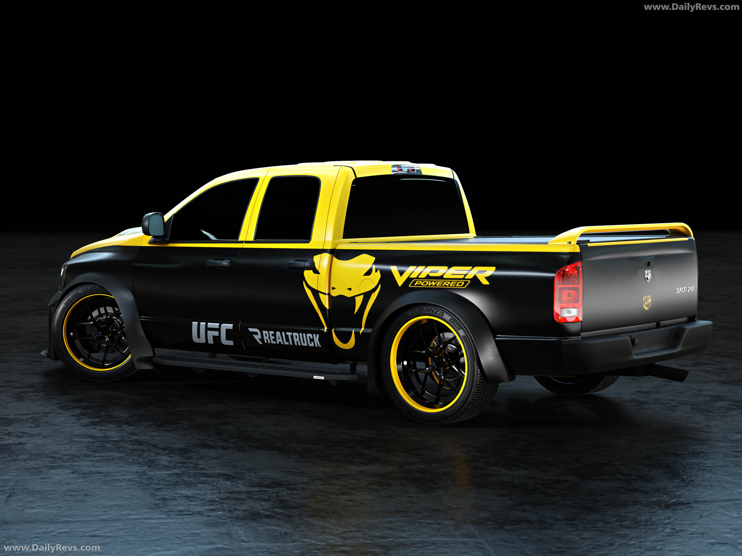 2005 RAM 1500 SRT-10 Barrett Jackson Rear View