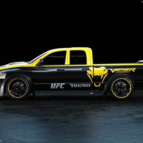 2005 RAM 1500 SRT-10 Barrett Jackson Side View