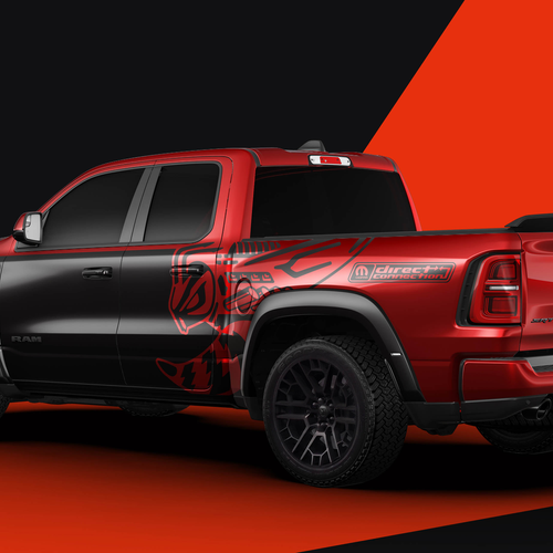2027 RAM 1500 Rumble Bee SRT Barrett Jackson Rear View