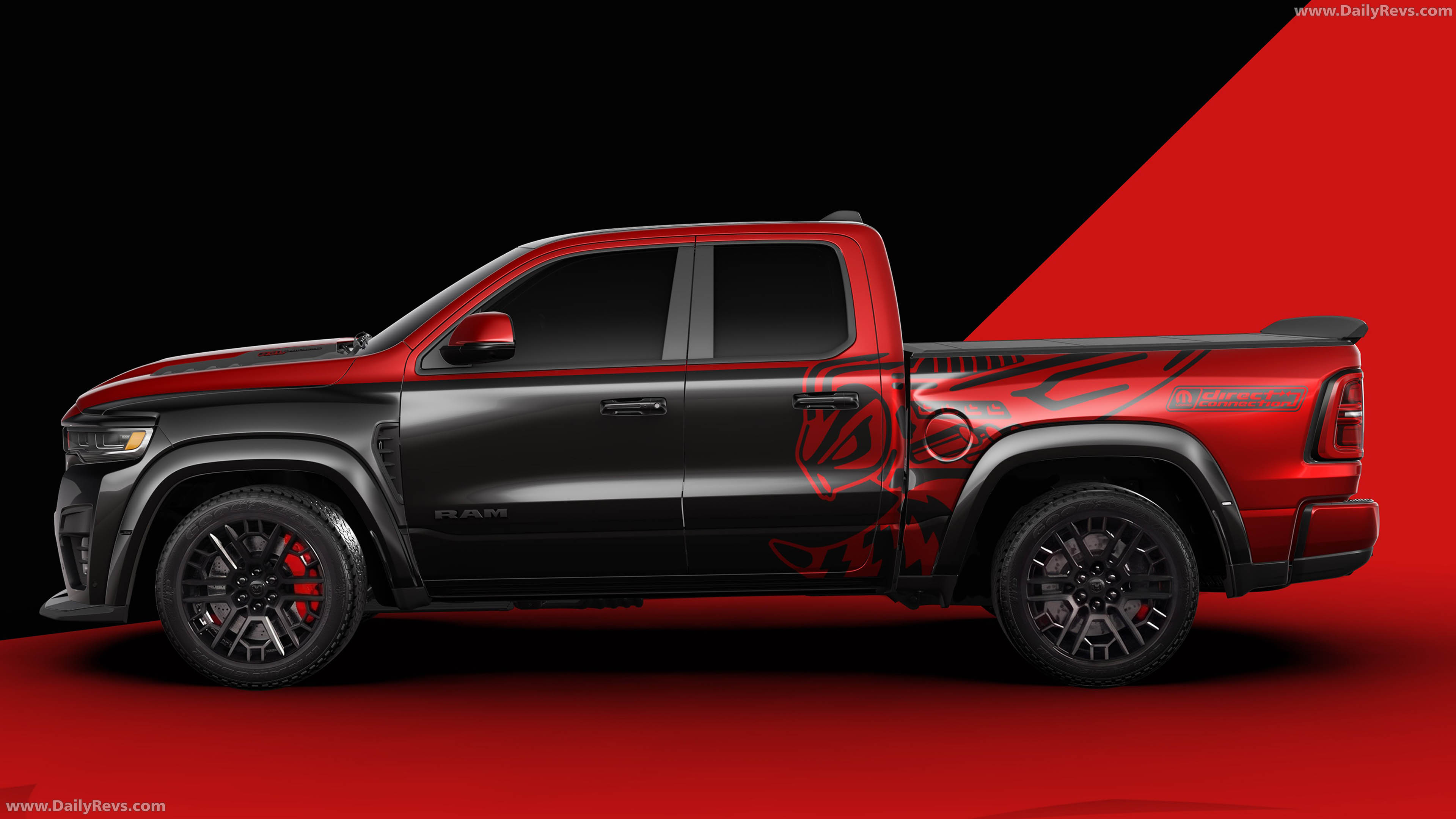 2027 RAM 1500 Rumble Bee SRT Barrett Jackson Side View