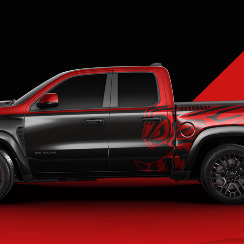 2027 RAM 1500 Rumble Bee SRT Barrett Jackson Side View