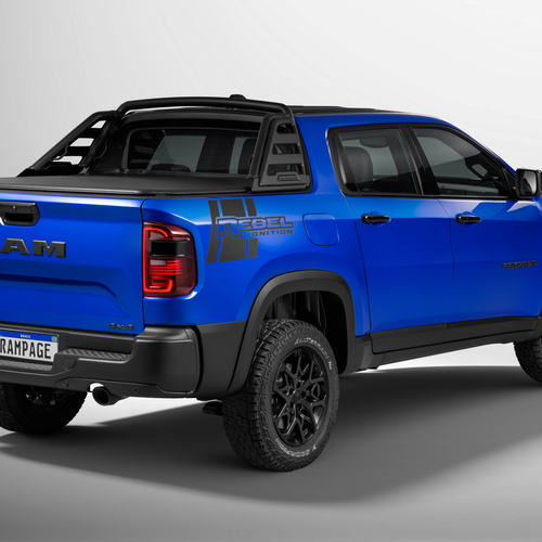 2027 RAM Rampage Rebel Ignition Rear View