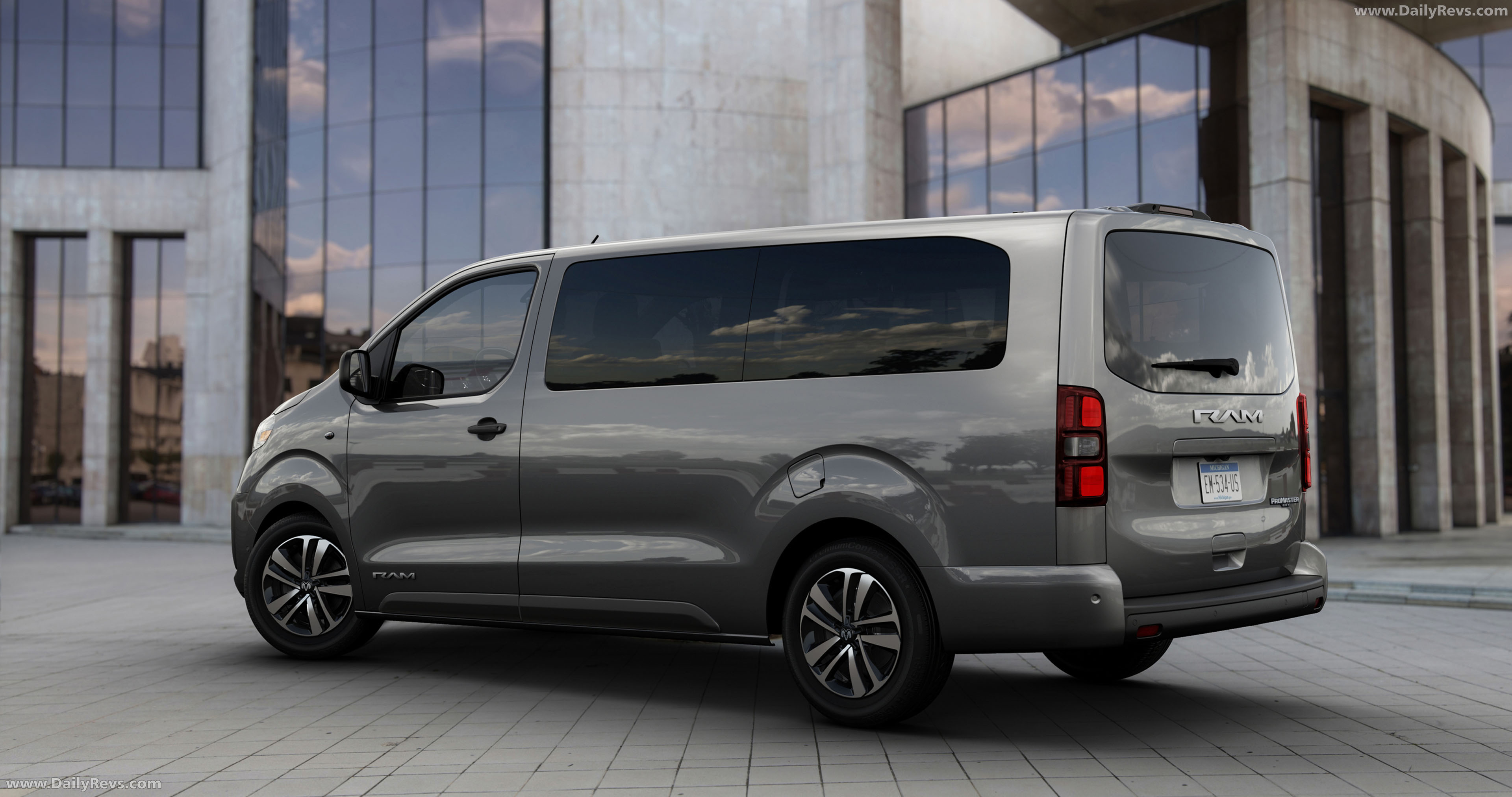 2027 RAM ProMaster City SLT Rear View