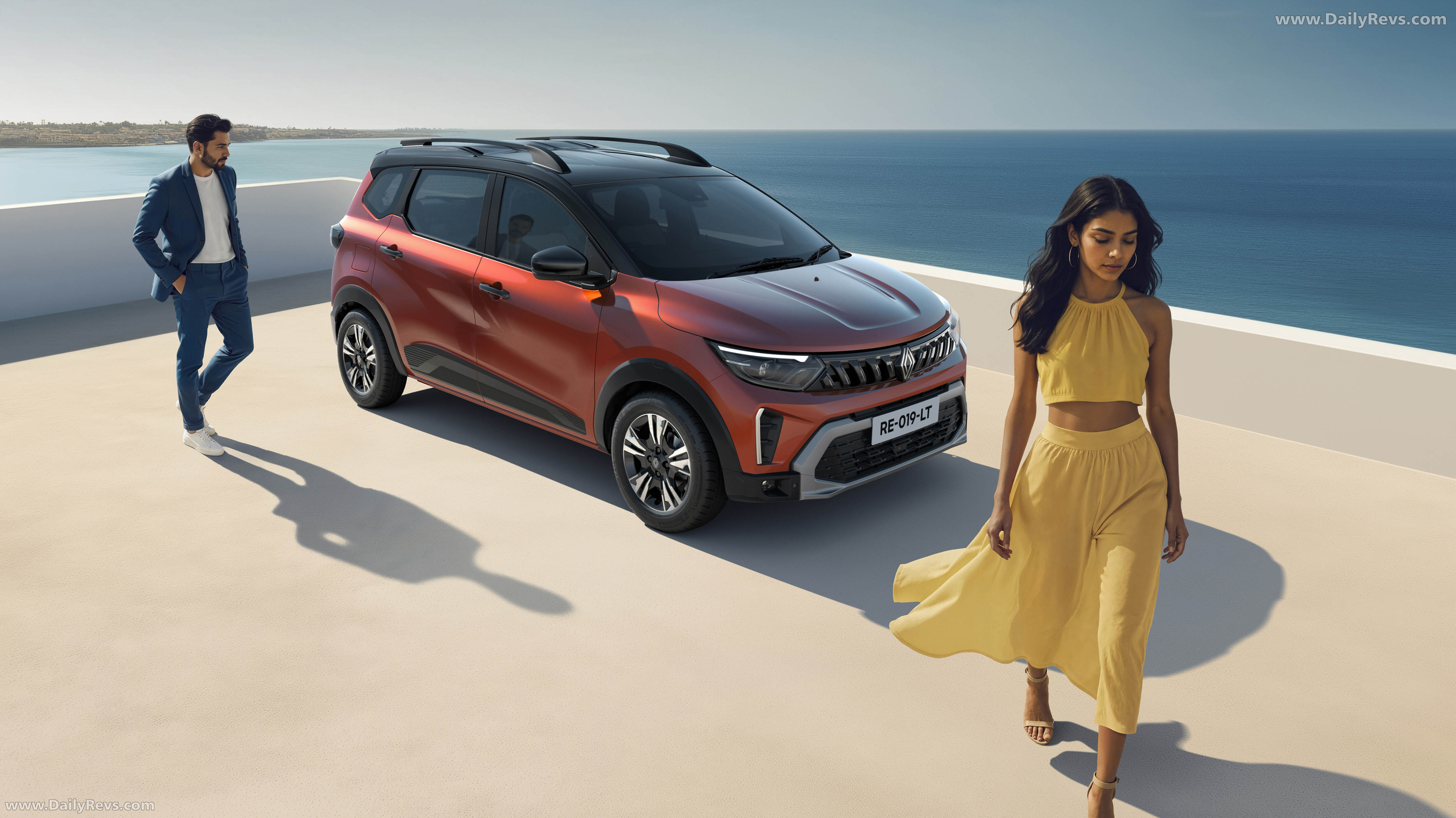 2026 Renault Triber Top View