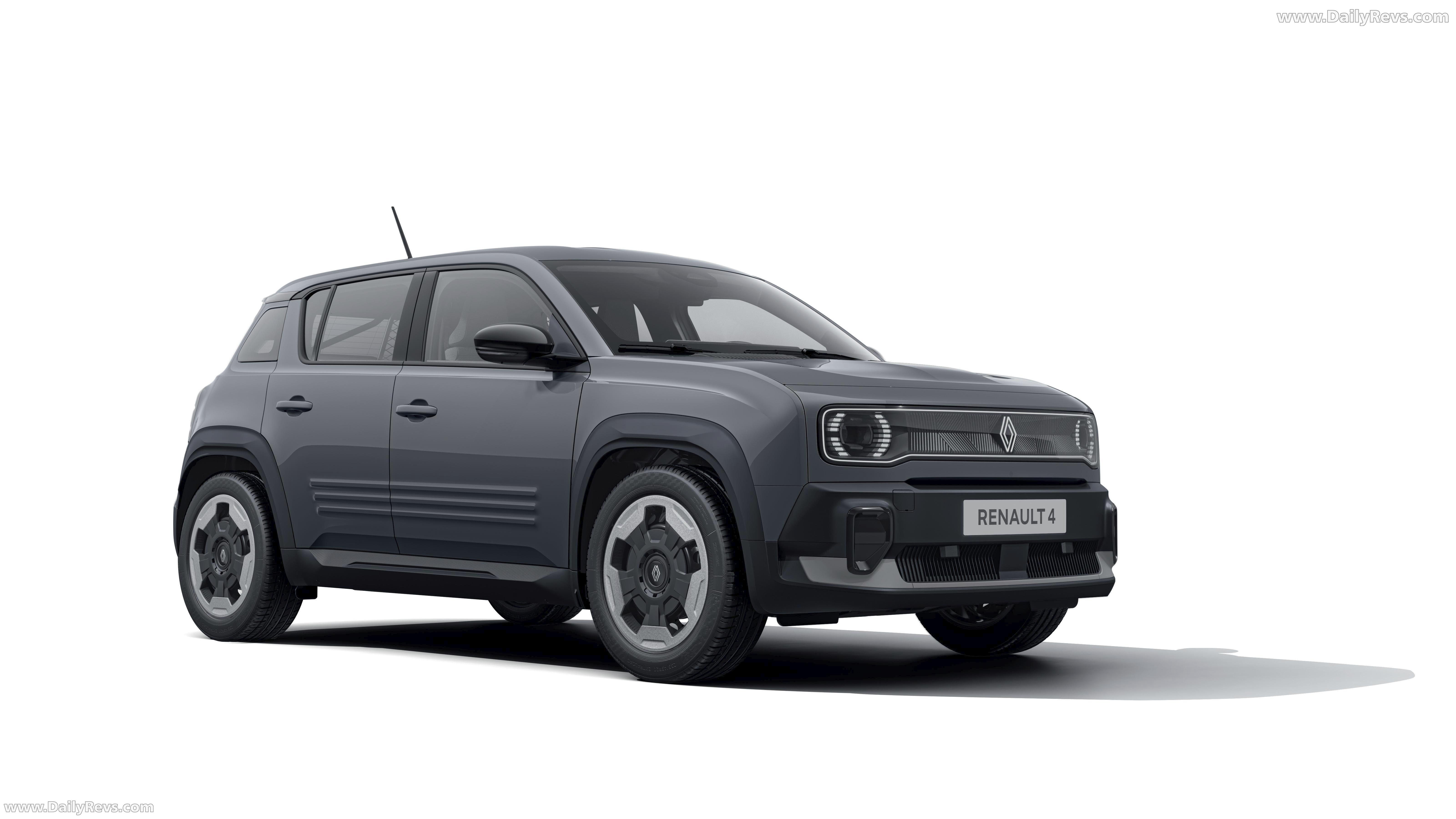 2025 Renault 4 E-Tech electric Societe Front View