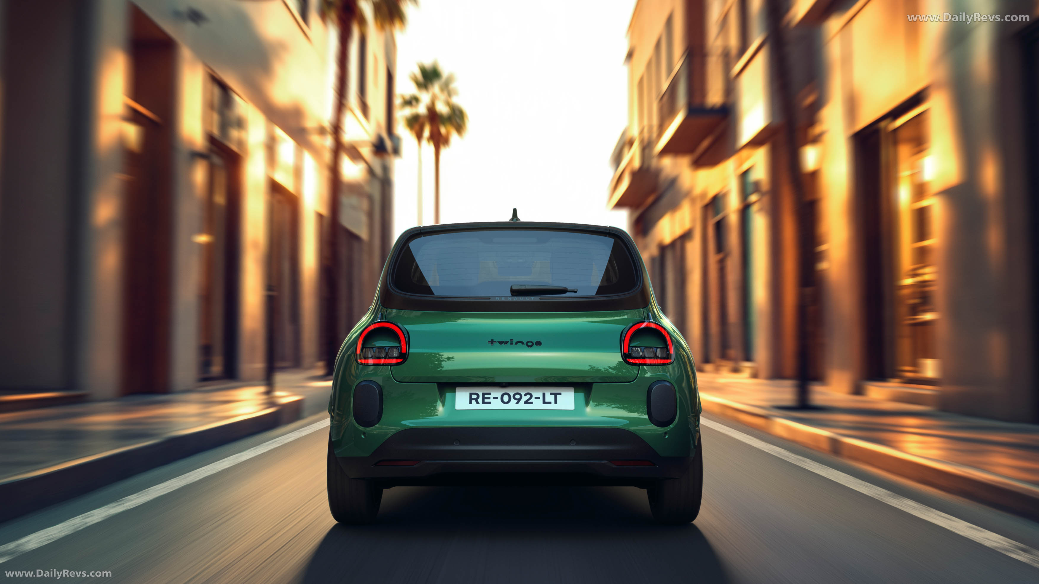 2027 Renault Twingo E-Tech Rear View