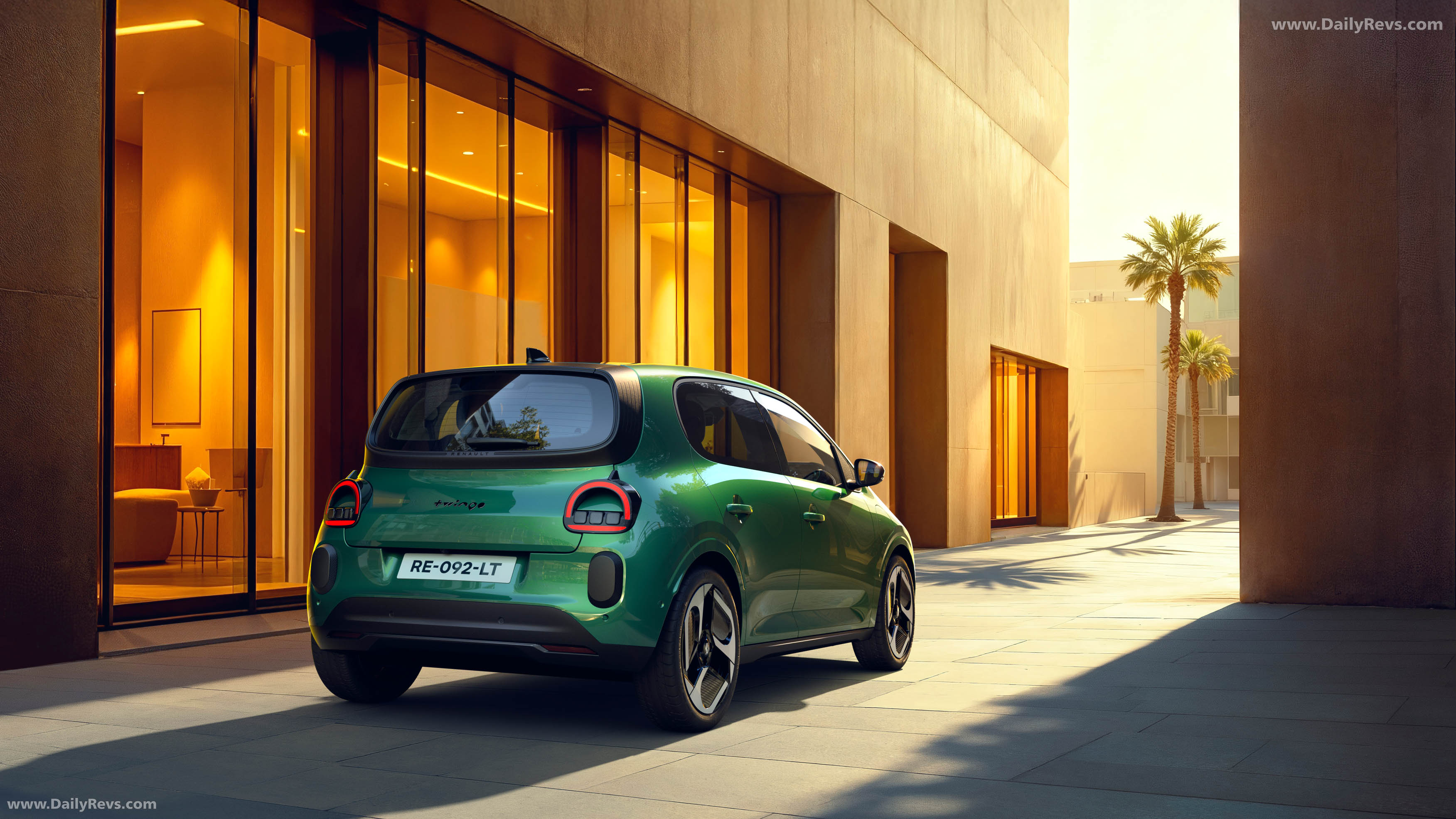 2027 Renault Twingo E-Tech Rear View