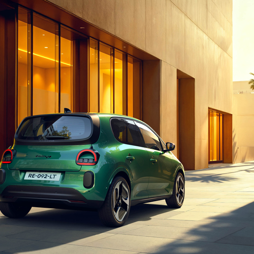 2027 Renault Twingo E-Tech Rear View