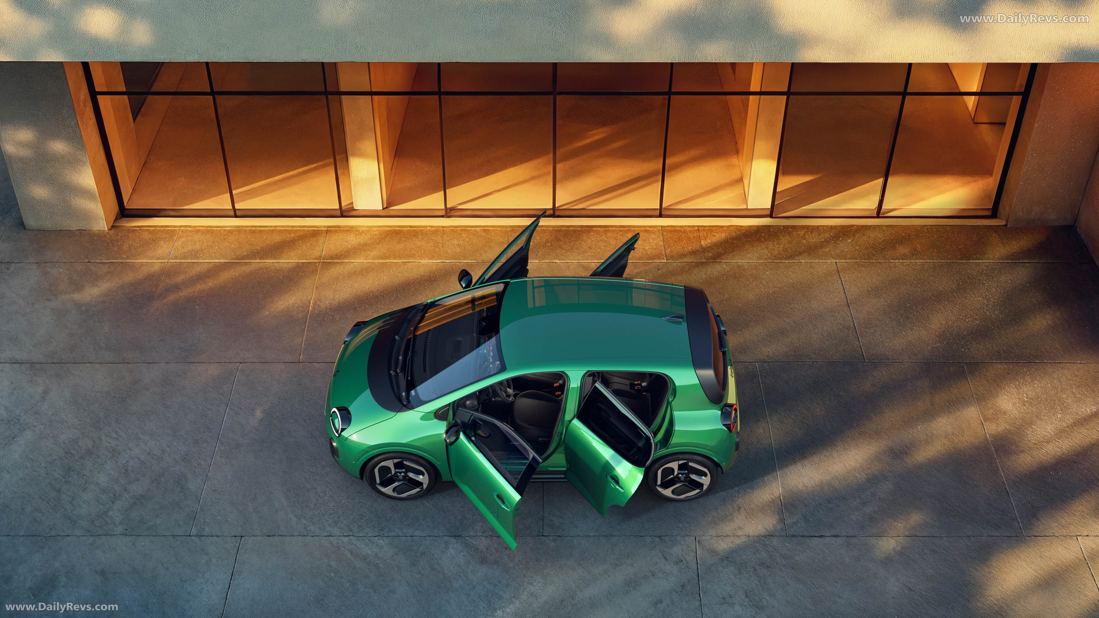2027 Renault Twingo E-Tech Top View