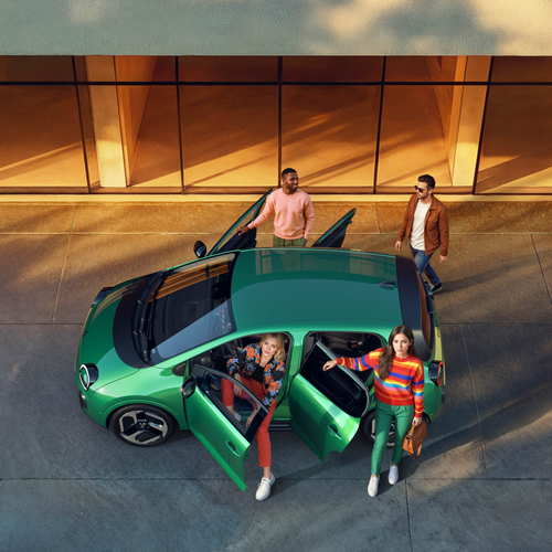 2027 Renault Twingo E-Tech Top View