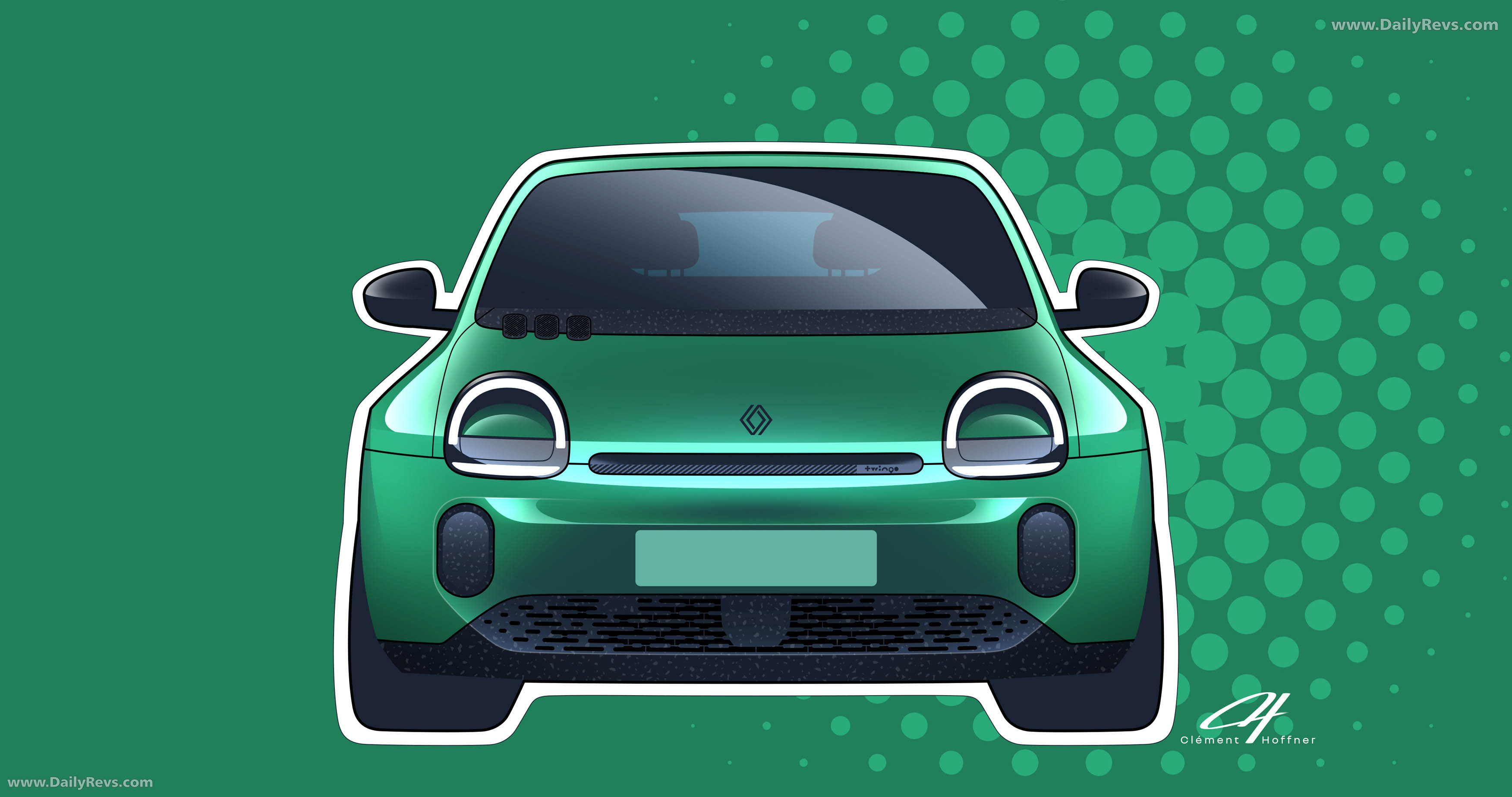 2027 Renault Twingo E-Tech Sketches