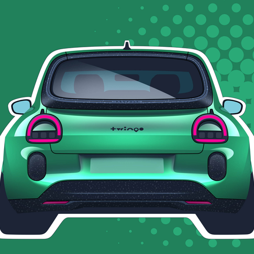 2027 Renault Twingo E-Tech Sketches