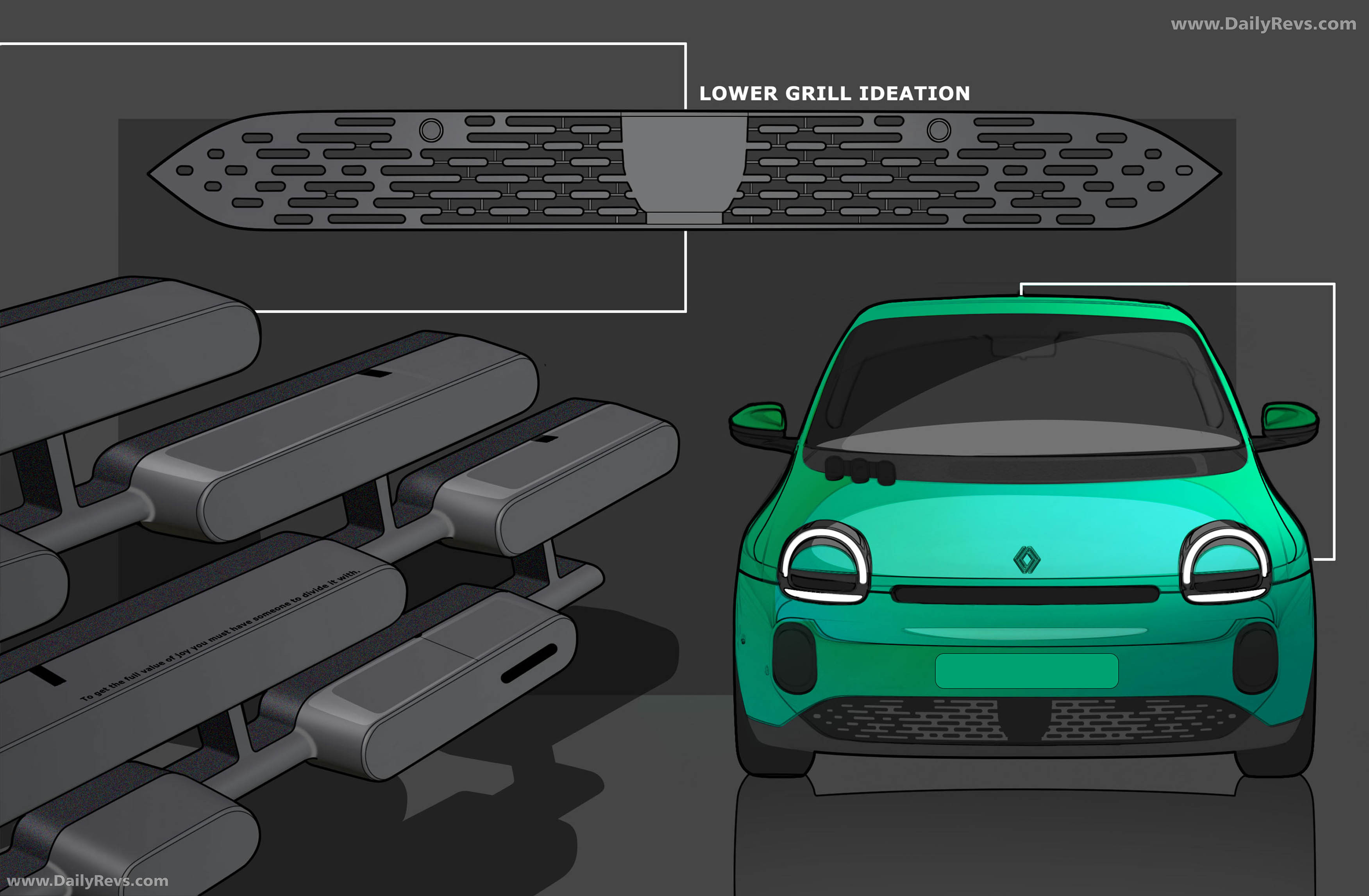 2027 Renault Twingo E-Tech Sketches