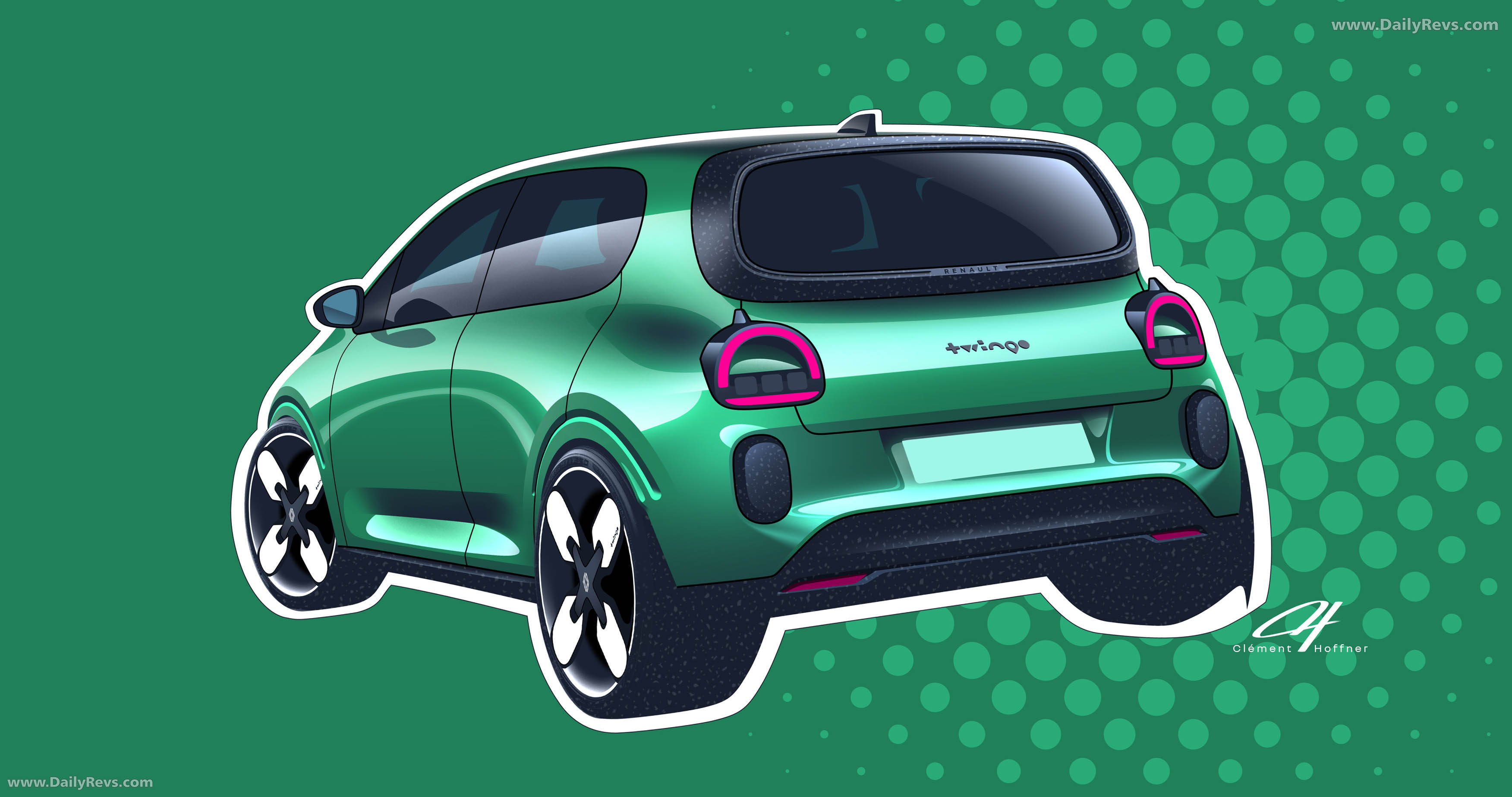 2027 Renault Twingo E-Tech Sketches