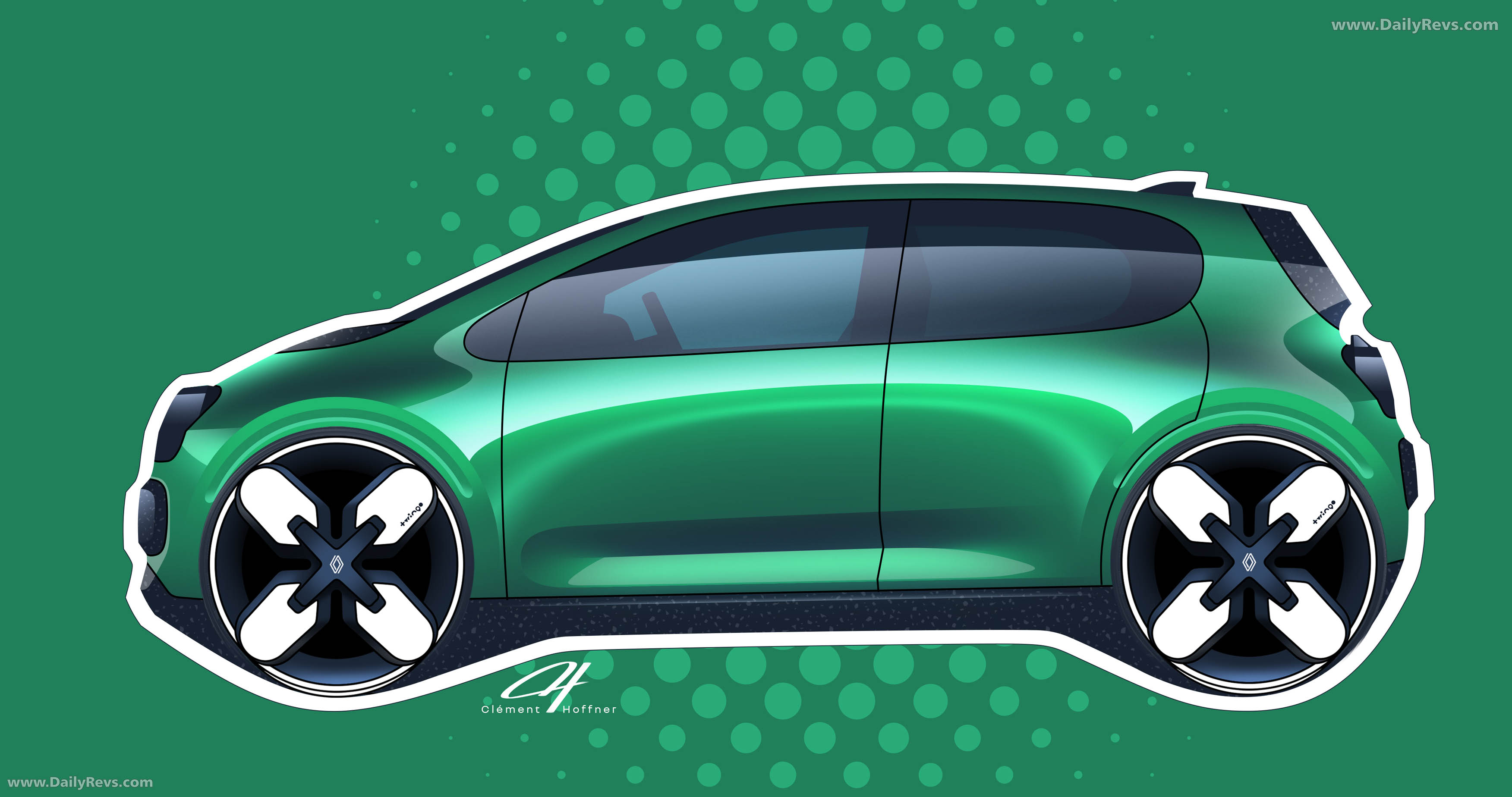 2027 Renault Twingo E-Tech Sketches