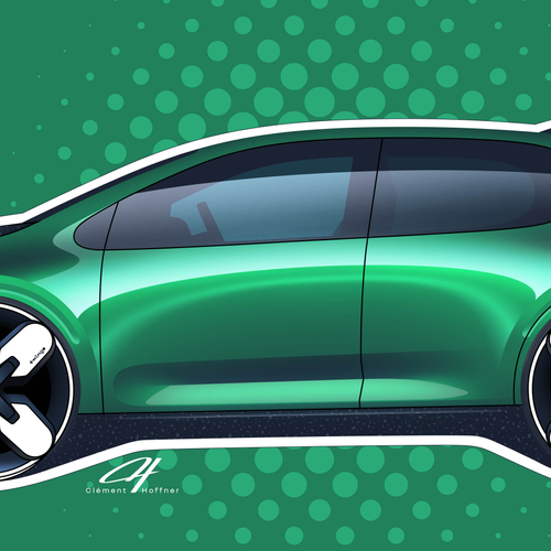 2027 Renault Twingo E-Tech Sketches