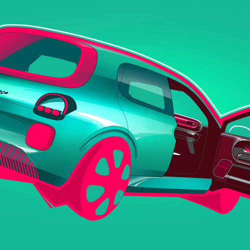 2027 Renault Twingo E-Tech Sketches
