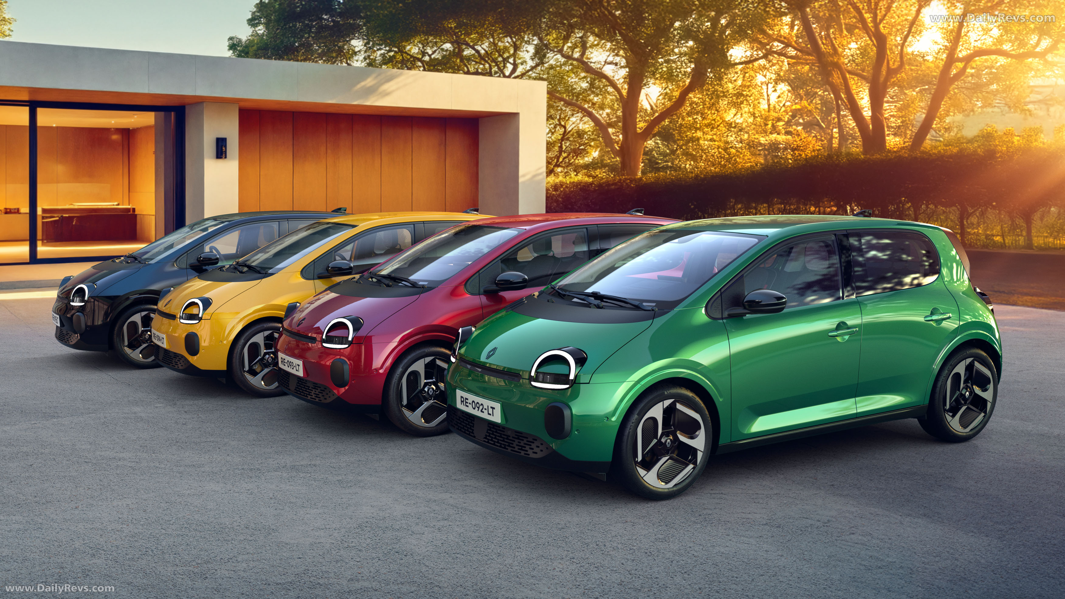 2027 Renault Twingo E-Tech Absolute Red Front View